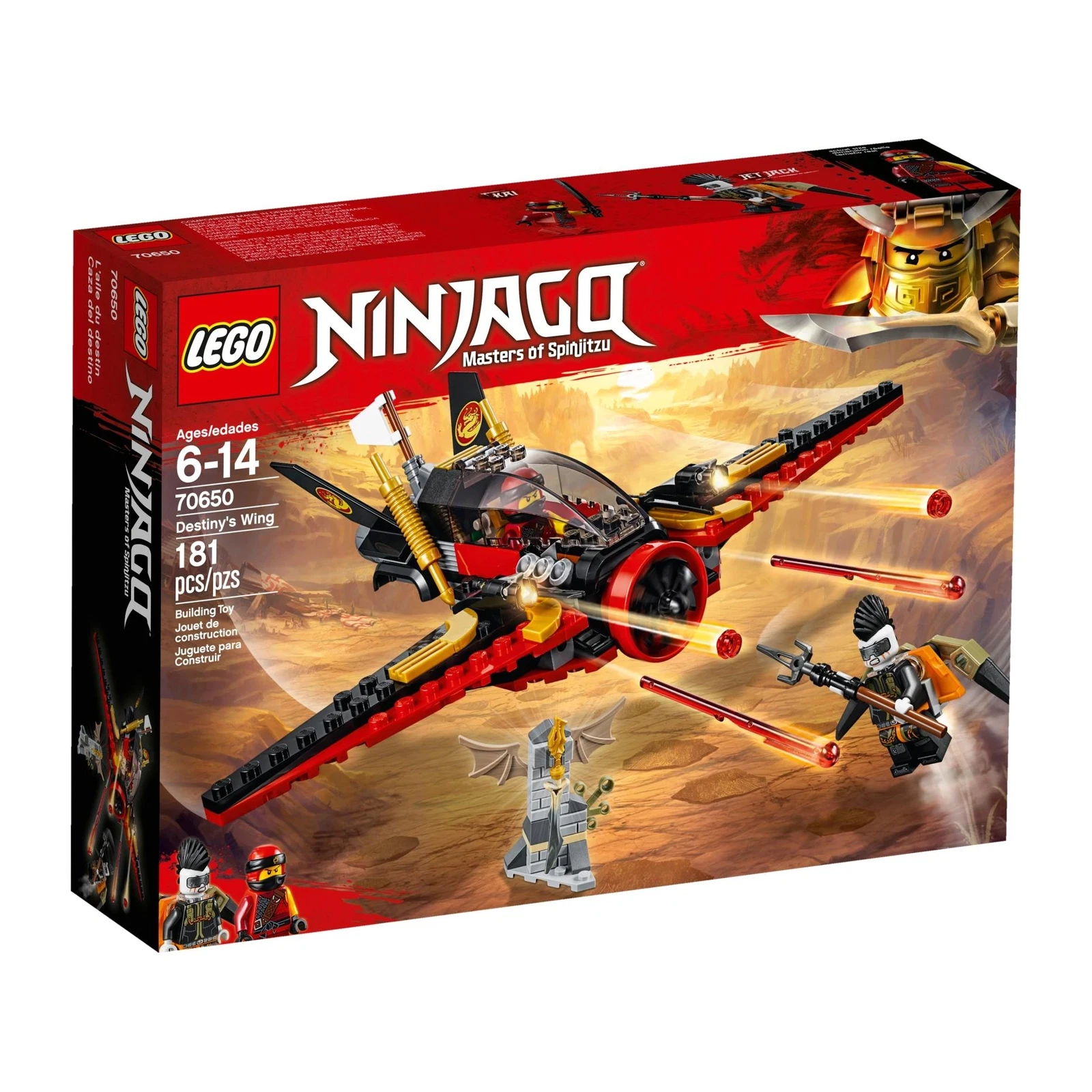 LEGO® NINJAGO Destiny's Wing 70650 (1/10) LEGO® NINJAGO Destiny's Wing 70650 (1/10)