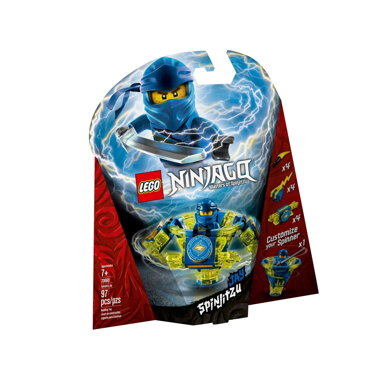 LEGO® NINJAGO Spinjitzu Jay 70660 (1/7) LEGO® NINJAGO Spinjitzu Jay 70660 (1/7)