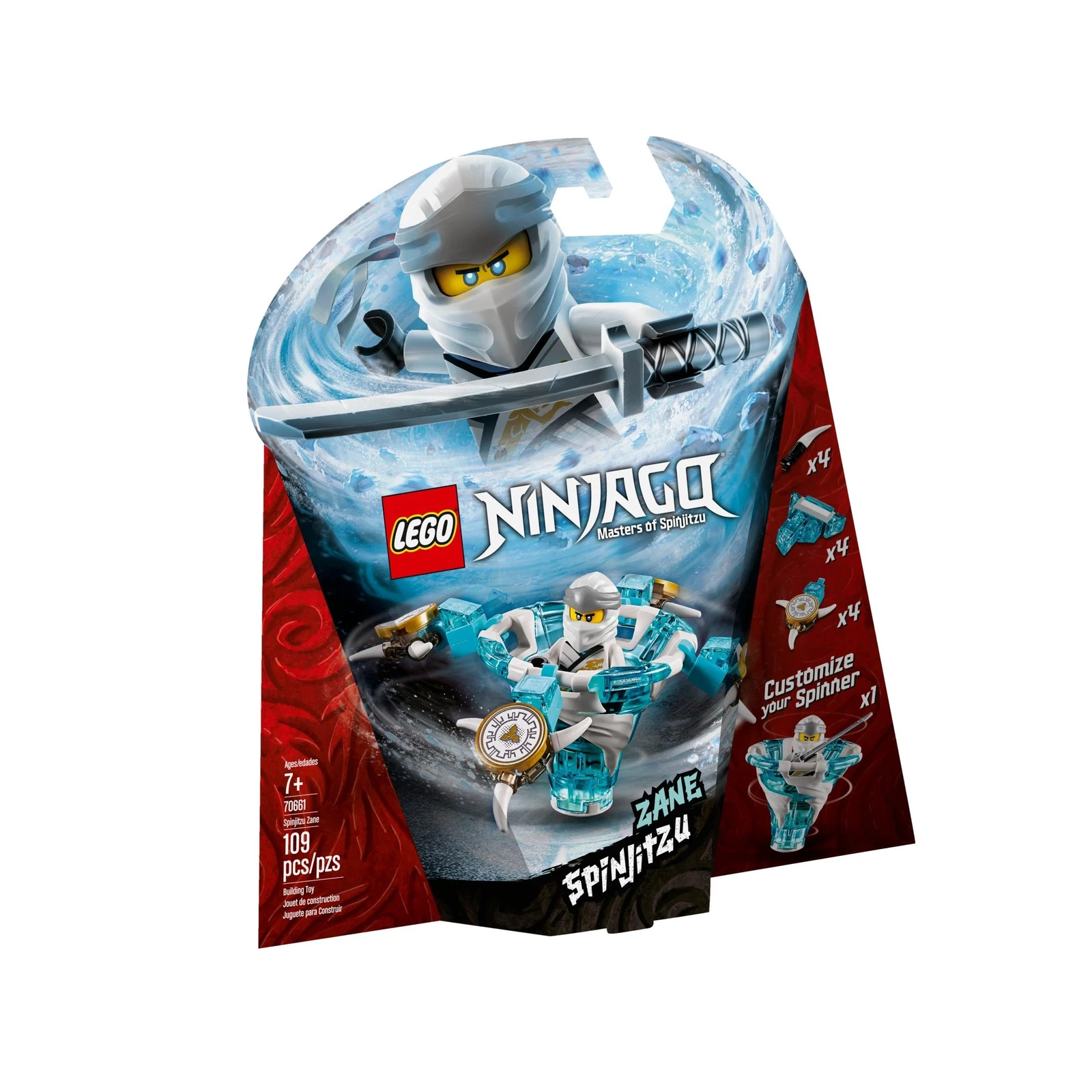 LEGO® NINJAGO Spinjitzu Zane 70661 (1/7) LEGO® NINJAGO Spinjitzu Zane 70661 (1/7)