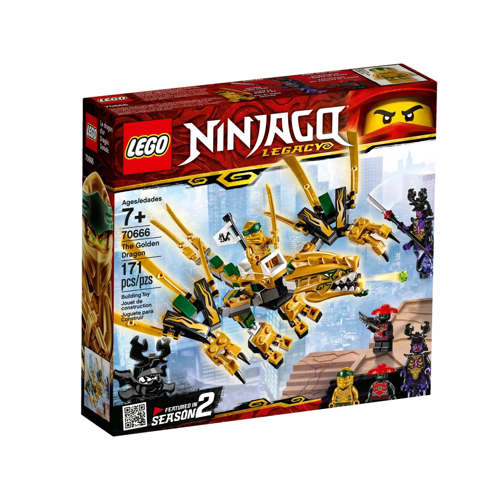 LEGO® NINJAGO® De Gouden Draak 70666 (1/8) LEGO® NINJAGO® De Gouden Draak 70666 (1/8)