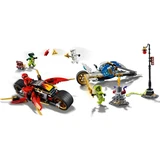 LEGO® NINJAGO Kai's Blade Cycle & Zane's Snowmobile 70667 (8/12)
