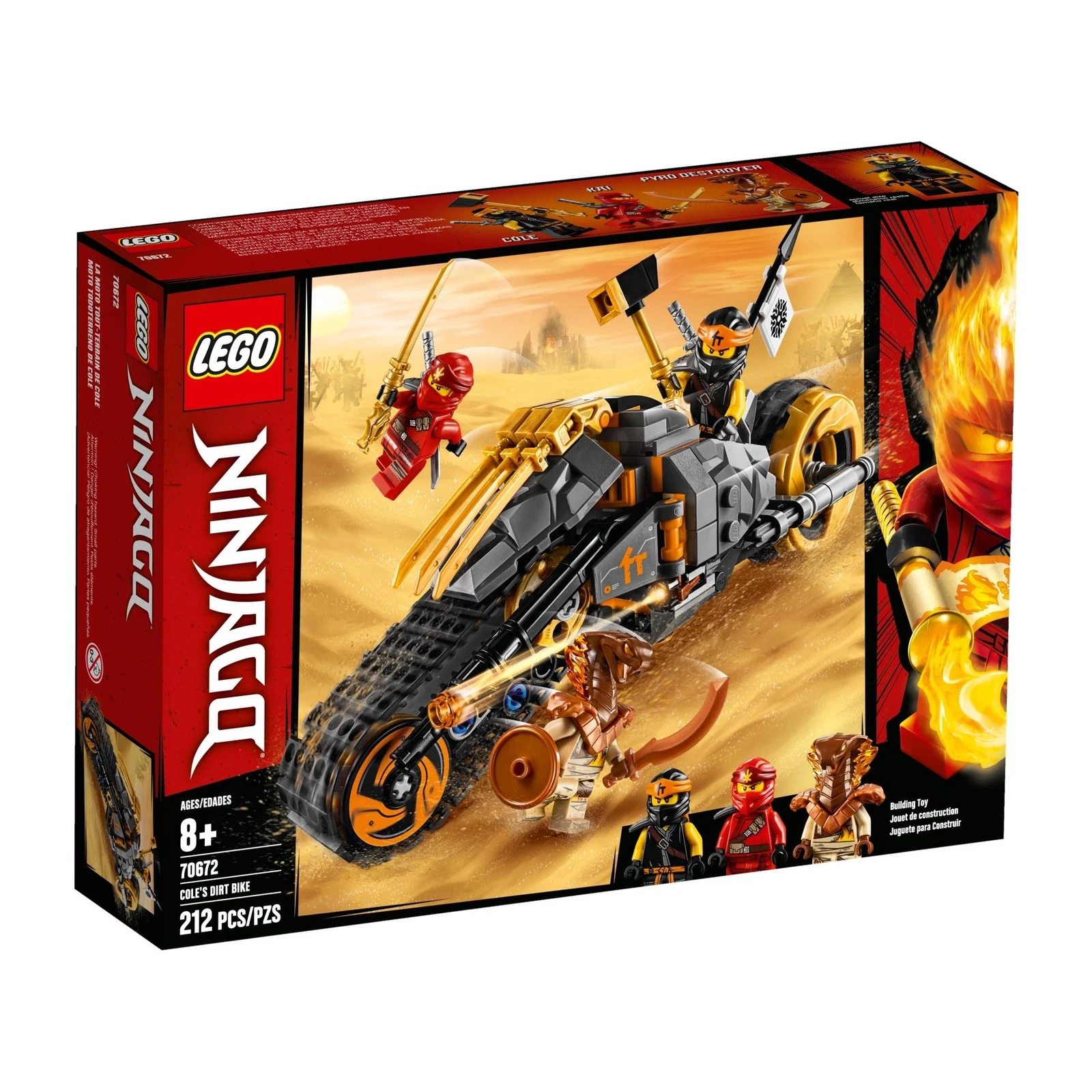 LEGO® NINJAGO® Coles Offroad-Bike 70672 (1/9) LEGO® NINJAGO® Coles Offroad-Bike 70672 (1/9)
