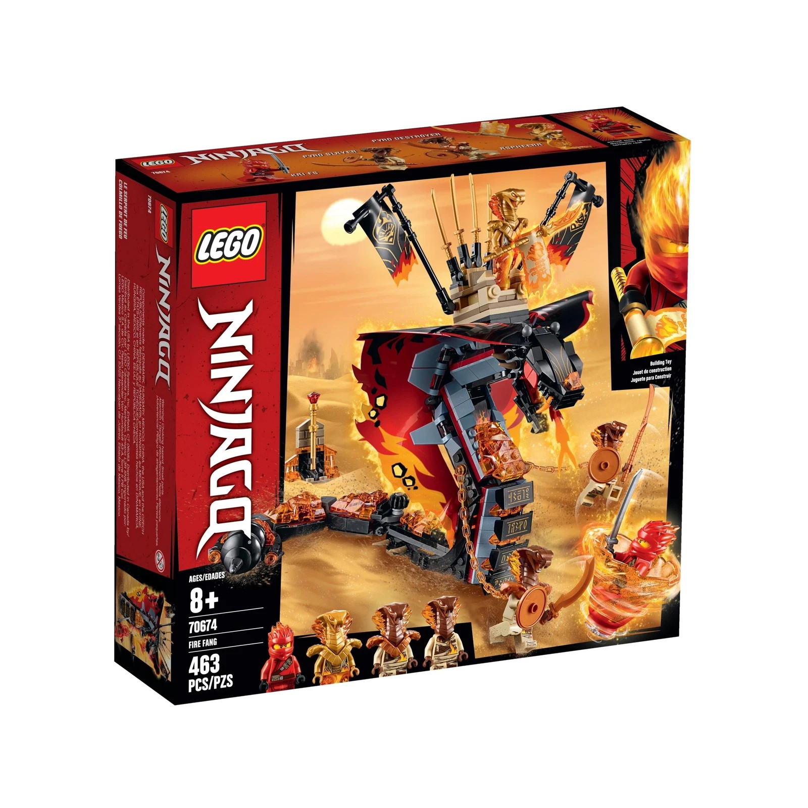 LEGO® NINJAGO® Feuerschlange 70674 (1/11) LEGO® NINJAGO® Feuerschlange 70674 (1/11)
