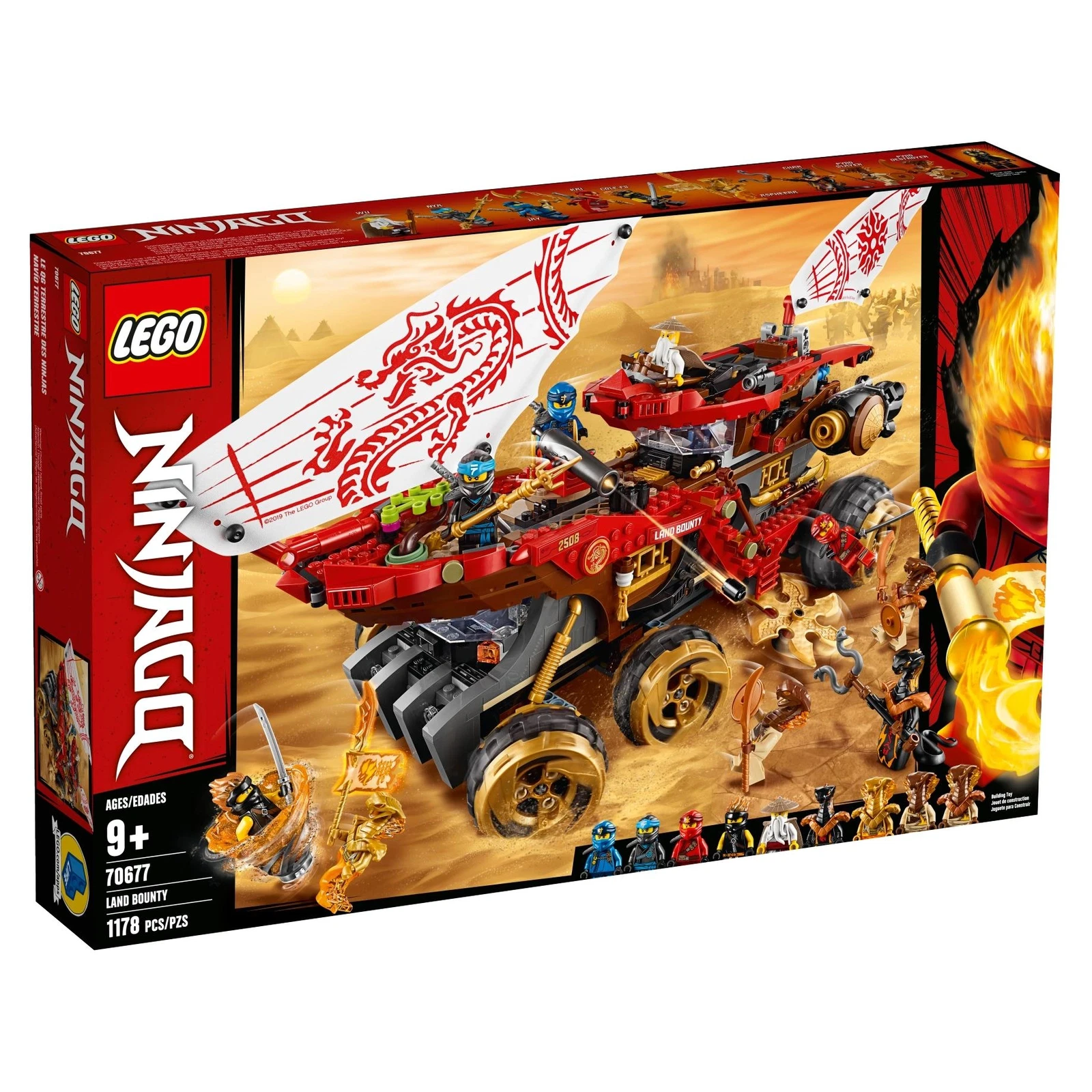 LEGO® NINJAGO Land Bounty 70677 (1/13) LEGO® NINJAGO Land Bounty 70677 (1/13)