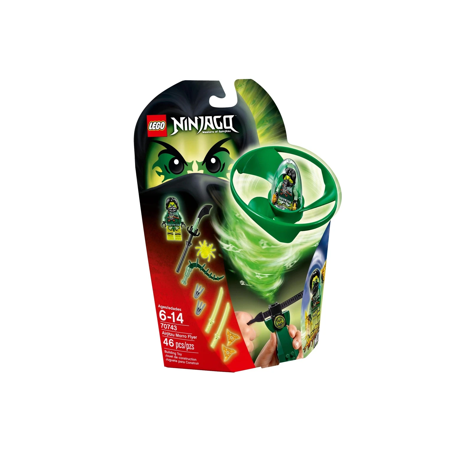 LEGO® NINJAGO Airjitzu Morro Flyer 70743 (1/6) LEGO® NINJAGO Airjitzu Morro Flyer 70743 (1/6)