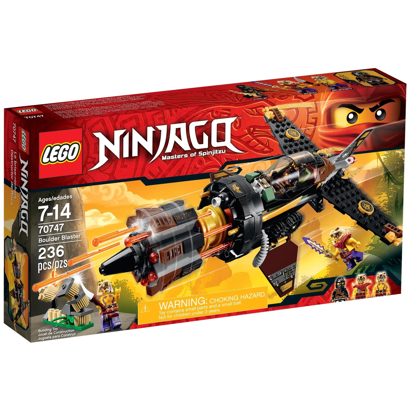 LEGO® NINJAGO® Le jet multi-missiles 70747 (1/8) LEGO® NINJAGO® Le jet multi-missiles 70747 (1/8)