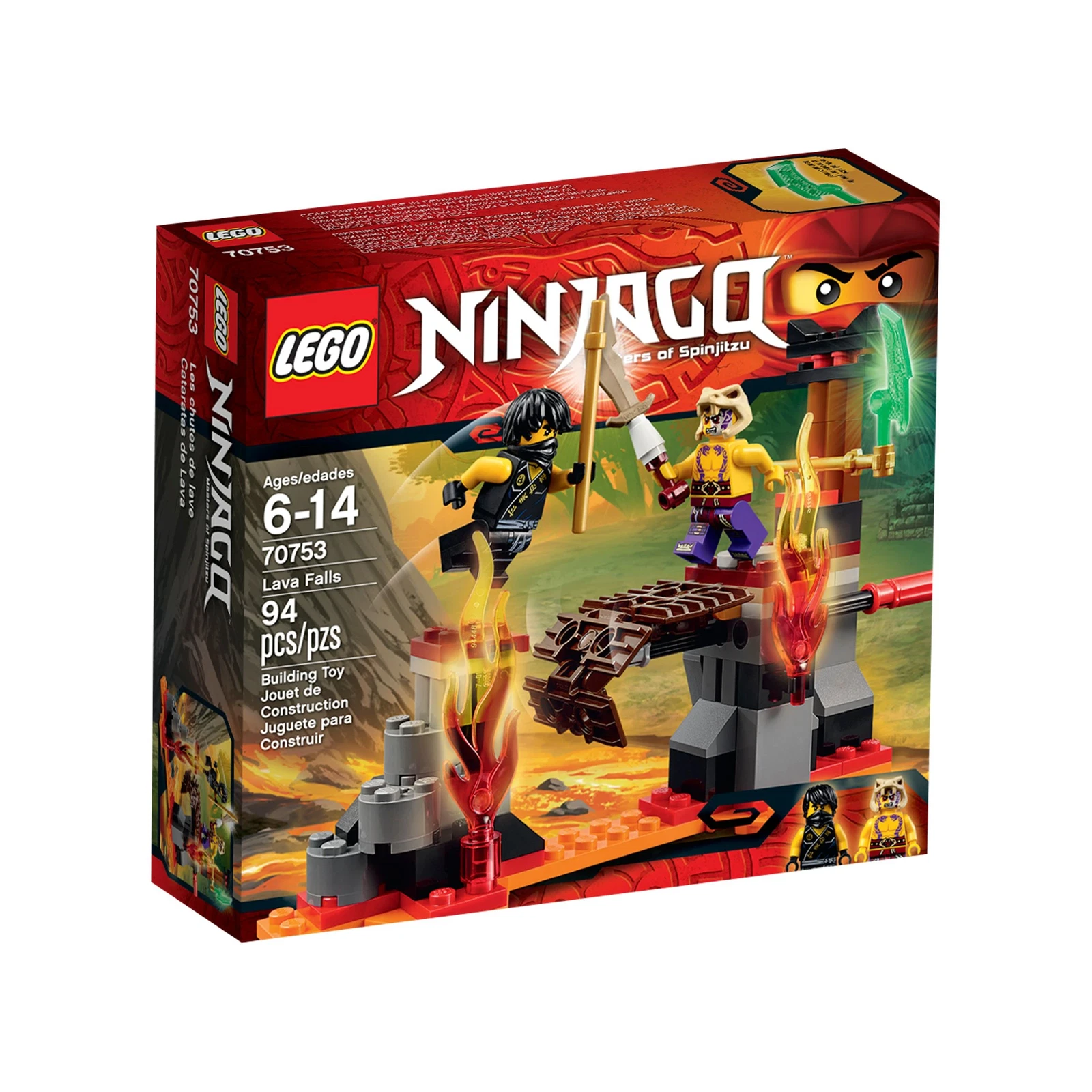 LEGO® NINJAGO Lava Falls 70753 (1/5) LEGO® NINJAGO Lava Falls 70753 (1/5)