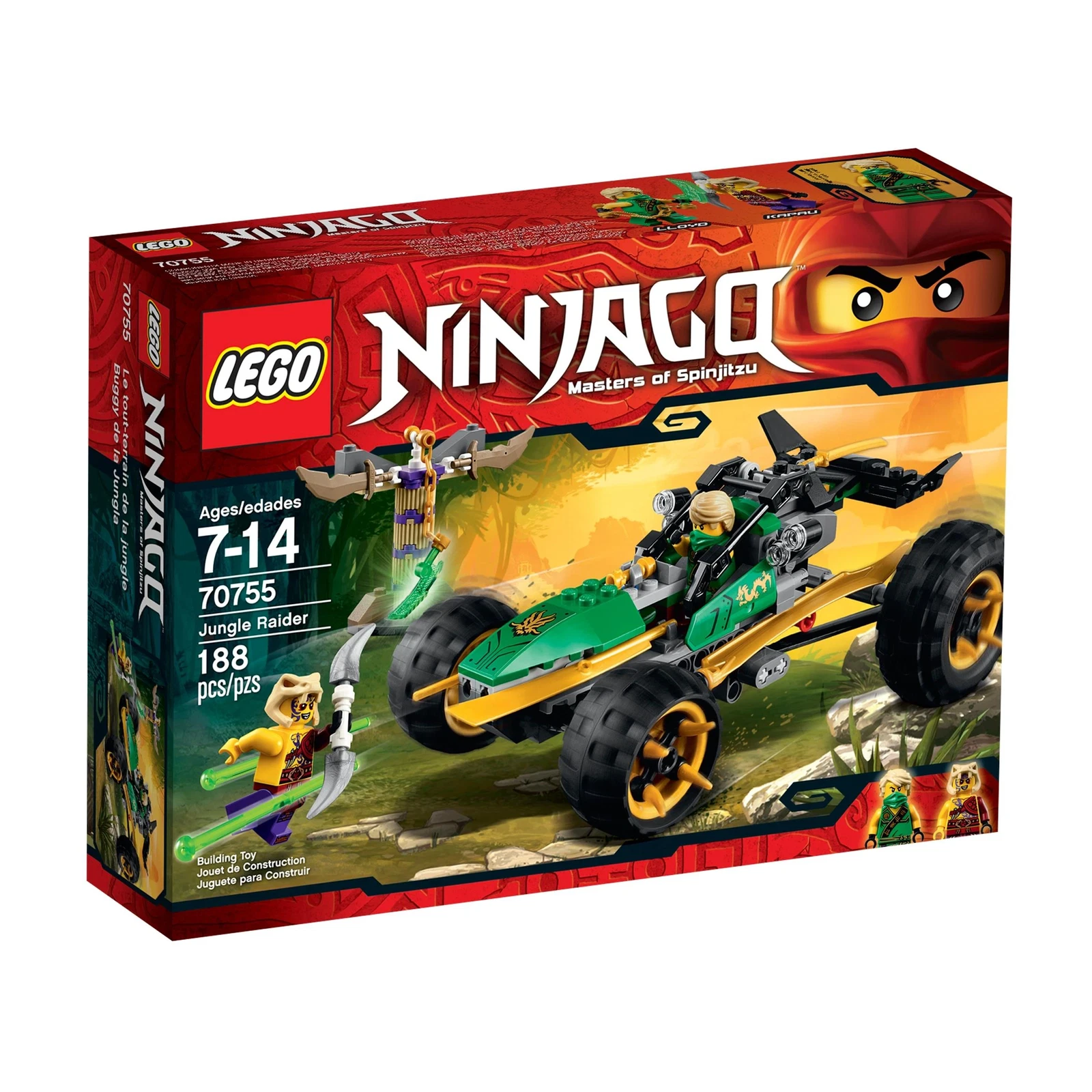 LEGO® NINJAGO Jungle Raider 70755 (1/6) LEGO® NINJAGO Jungle Raider 70755 (1/6)