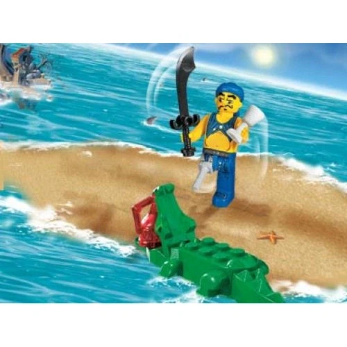 LEGO® 4 Juniors Scurvy Dog and Crocodile 7080 (1/1) LEGO® 4 Juniors Scurvy Dog and Crocodile 7080 (1/1)