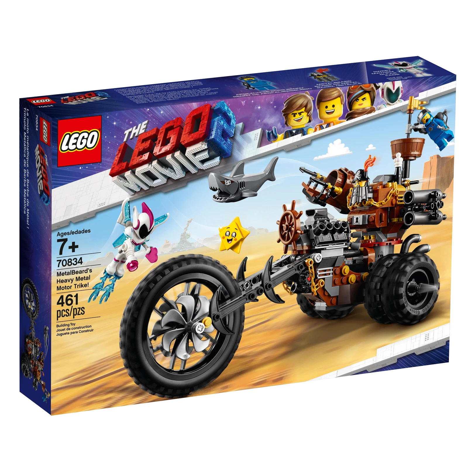 LEGO® THE LEGO® MOVIE 2™ Le tricycle motorisé en métal de Barbe d'Acier ! 70834 (1/5) LEGO® THE LEGO® MOVIE 2™ Le tricycle motorisé en métal de Barbe d'Acier ! 70834 (1/5)