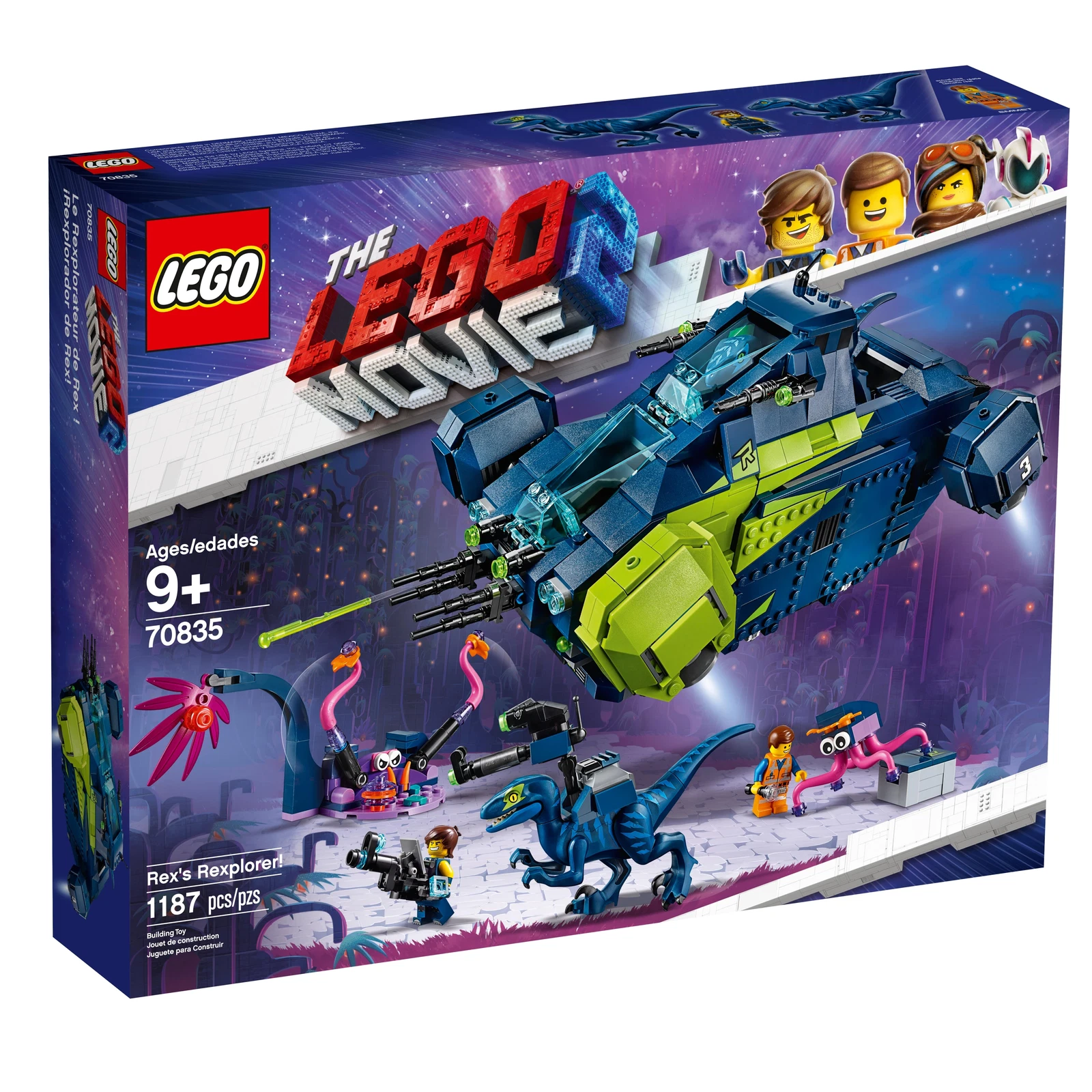 LEGO® THE LEGO® MOVIE 2™ Rex's Rexplorer! 70835 (1/4) LEGO® THE LEGO® MOVIE 2™ Rex's Rexplorer! 70835 (1/4)