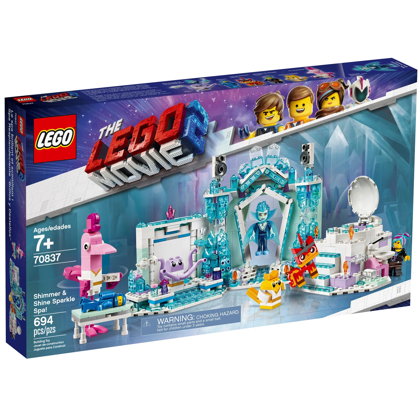 LEGO® THE LEGO® MOVIE 2™ Schimmerndes Glitzer-Spa! 70837 (1/12) LEGO® THE LEGO® MOVIE 2™ Schimmerndes Glitzer-Spa! 70837 (1/12)