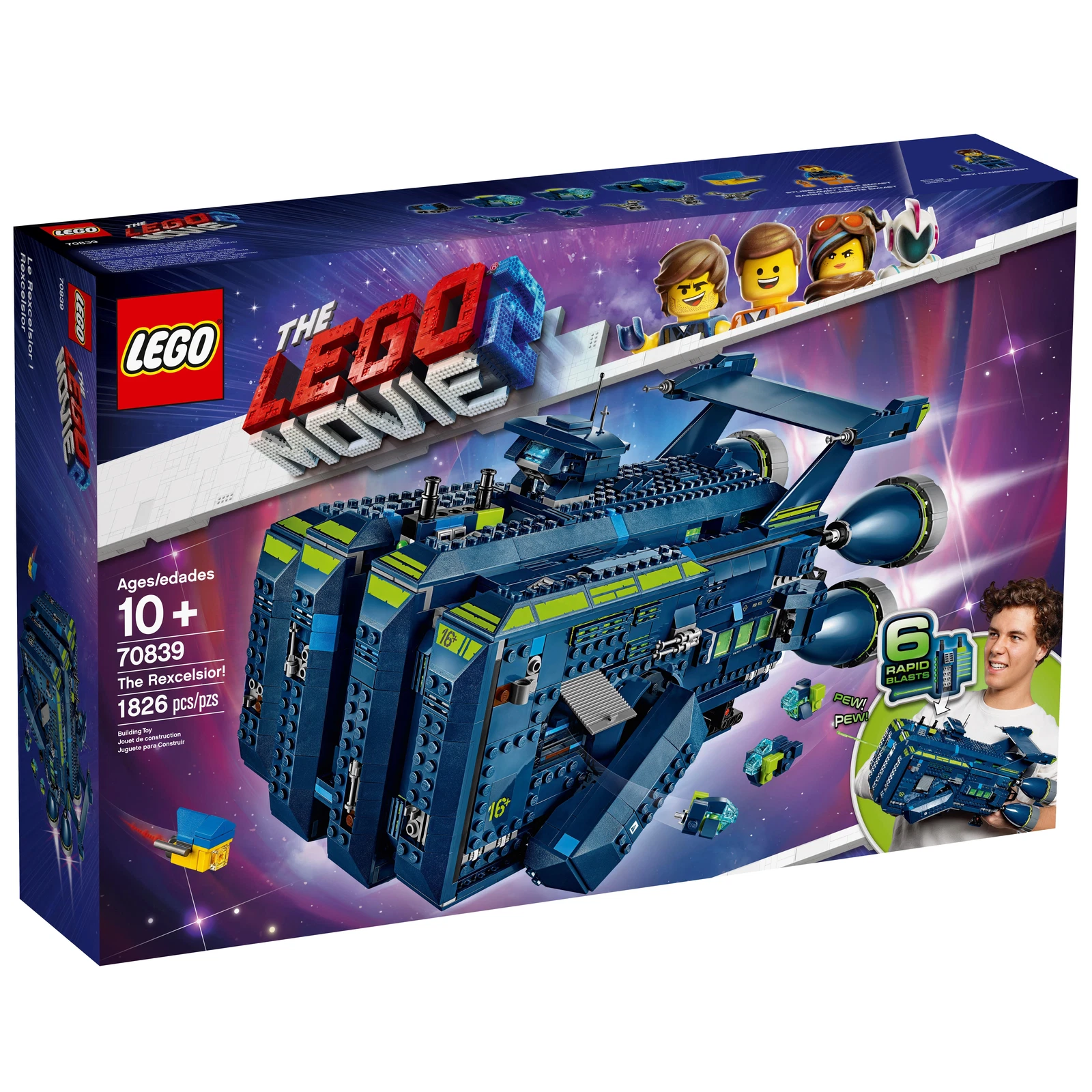 LEGO® THE LEGO® MOVIE 2™ Die Rexcelsior! 70839 (1/11) LEGO® THE LEGO® MOVIE 2™ Die Rexcelsior! 70839 (1/11)