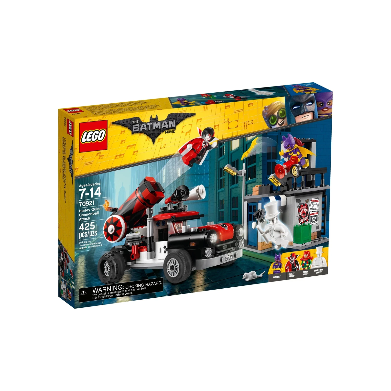 LEGO® The LEGO Batman Movie L'attaque boulet de canon d'Harley Quinn 70921 (1/9) LEGO® The LEGO Batman Movie L'attaque boulet de canon d'Harley Quinn 70921 (1/9)