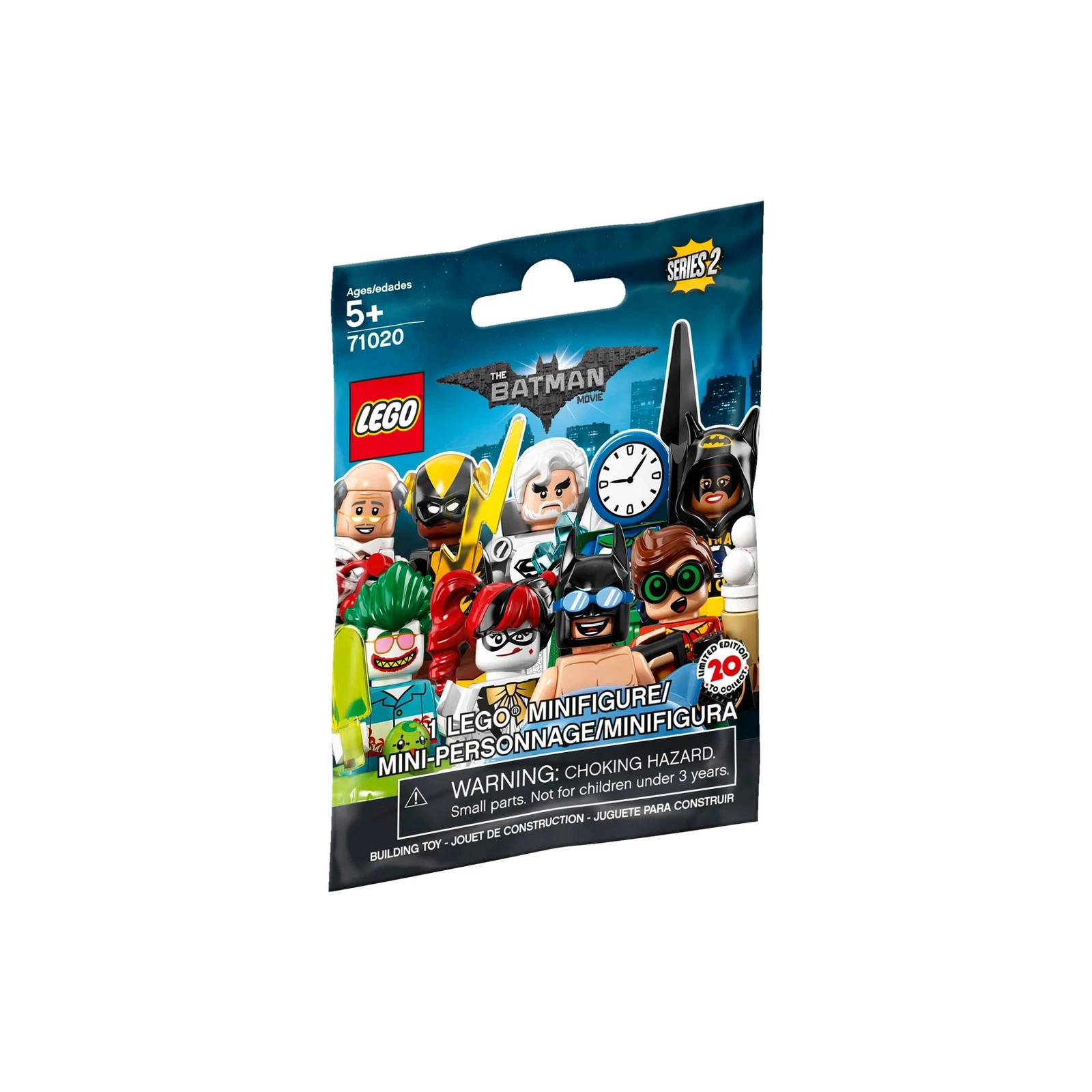 LEGO® Collectable Minifigures BATMAN LE FILM Série 2 71020 (1/21) LEGO® Collectable Minifigures BATMAN LE FILM Série 2 71020 (1/21)