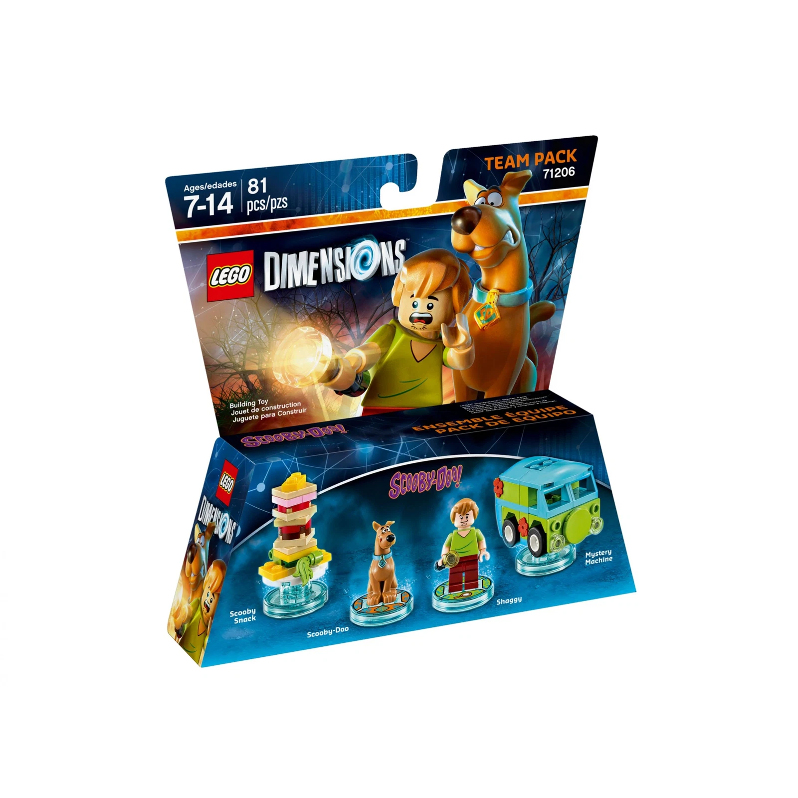 LEGO® Dimensions Scooby-Doo Team Pack 71206 (1/2) LEGO® Dimensions Scooby-Doo Team Pack 71206 (1/2)