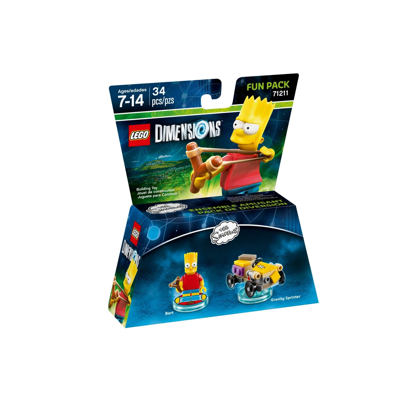 LEGO® Dimensions Bart Simpson Fun Pack 71211 (1/5) LEGO® Dimensions Bart Simpson Fun Pack 71211 (1/5)