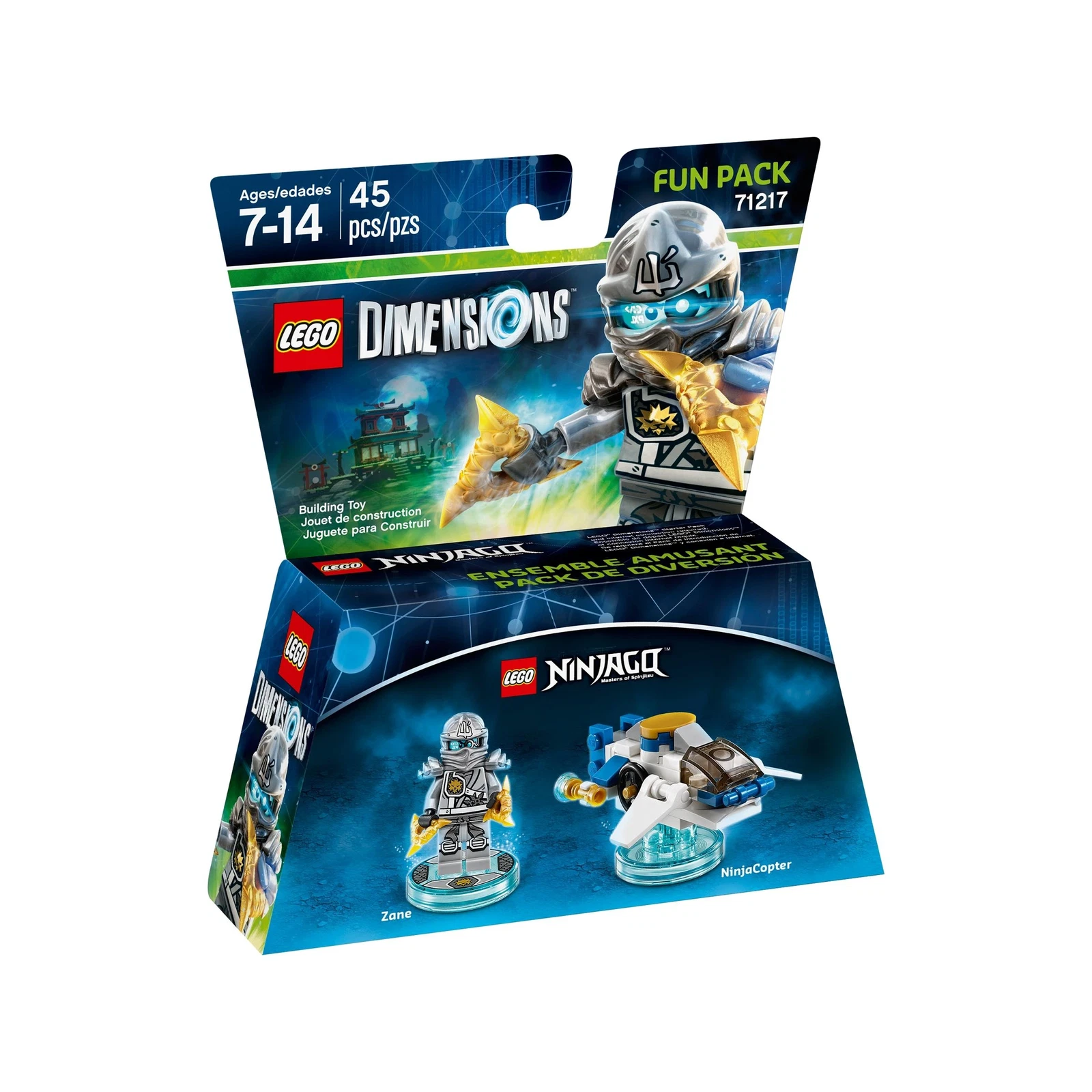 LEGO® NINJAGO® Zane Pret Pakket 71217 (1/4) LEGO® NINJAGO® Zane Pret Pakket 71217 (1/4)