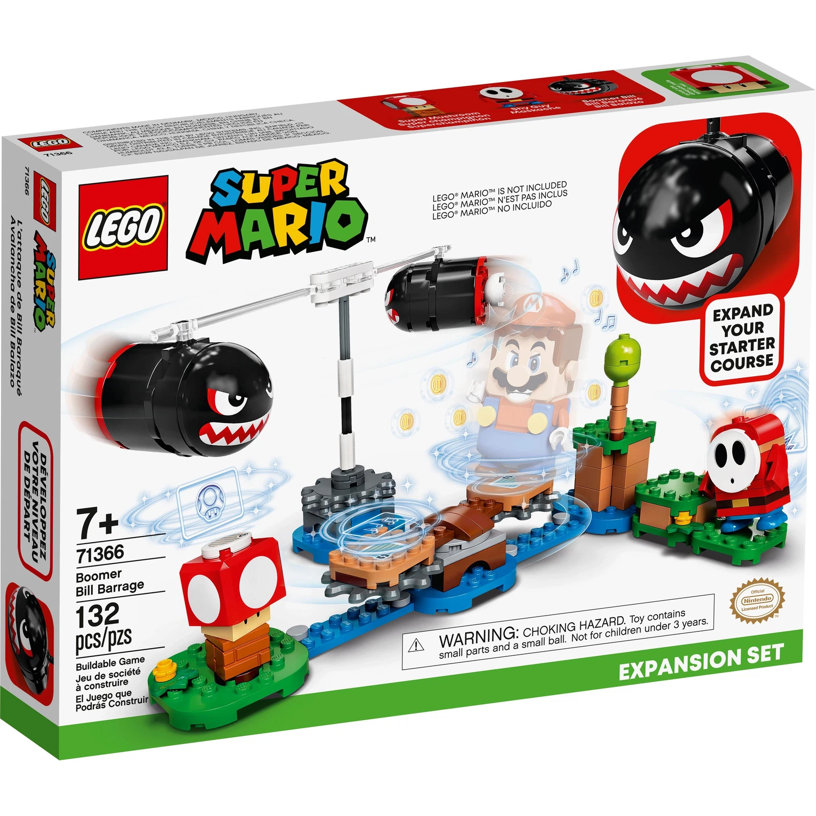 LEGO® Super Mario™ Uitbreidingsset: Boomer Bill-spervuur 71366 (1/12) LEGO® Super Mario™ Uitbreidingsset: Boomer Bill-spervuur 71366 (1/12)