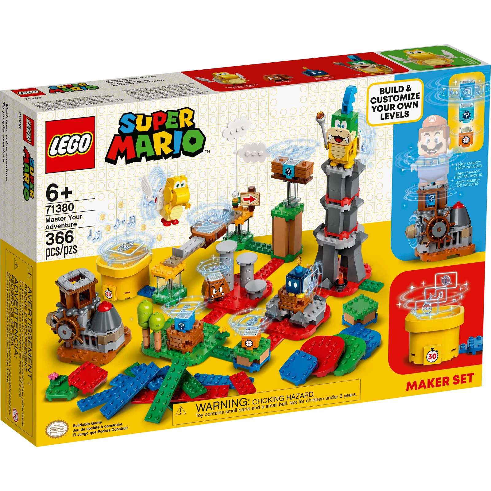 LEGO® Super Mario™ Baumeister-Set für eigene Abenteuer 71380 (1/20) LEGO® Super Mario™ Baumeister-Set für eigene Abenteuer 71380 (1/20)