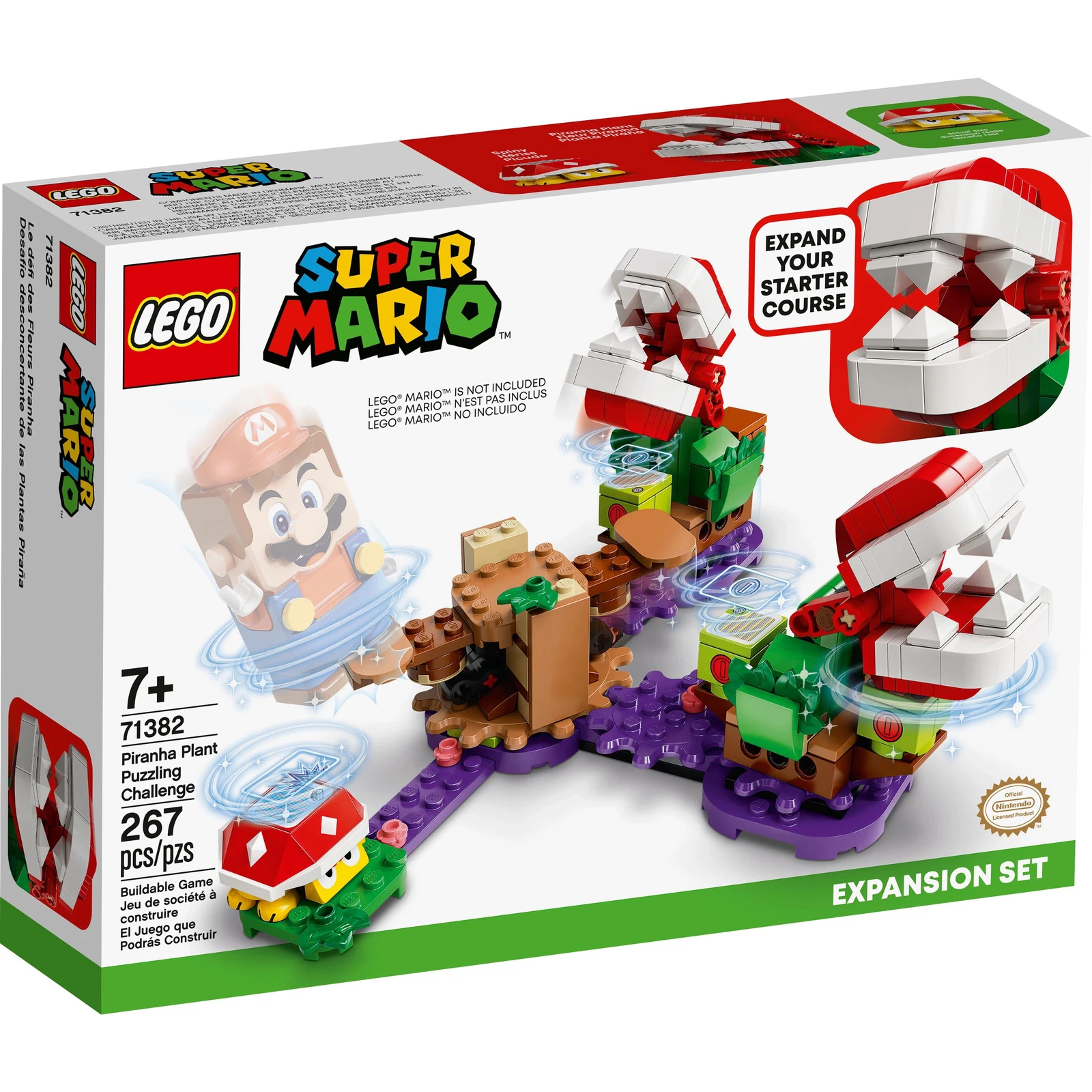 LEGO® Super Mario™ Uitbreidingsset: Piranha Plant-puzzeluitdaging 71382 (1/9) LEGO® Super Mario™ Uitbreidingsset: Piranha Plant-puzzeluitdaging 71382 (1/9)