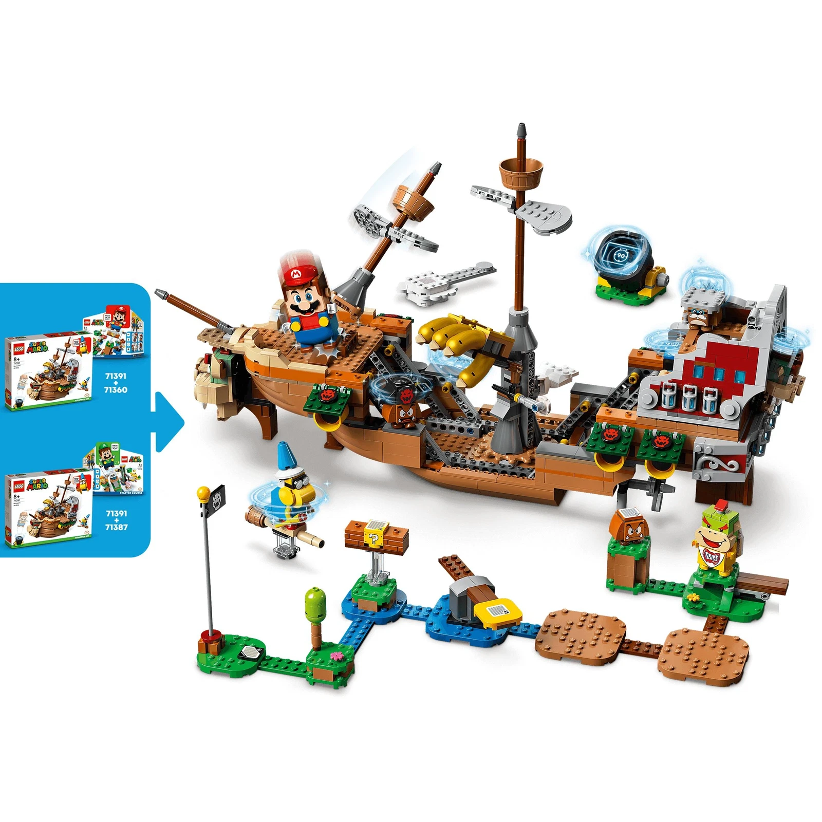 LEGO® Bowser's Airship Expansion Set 71391 | 🇺🇸 Price Comparison