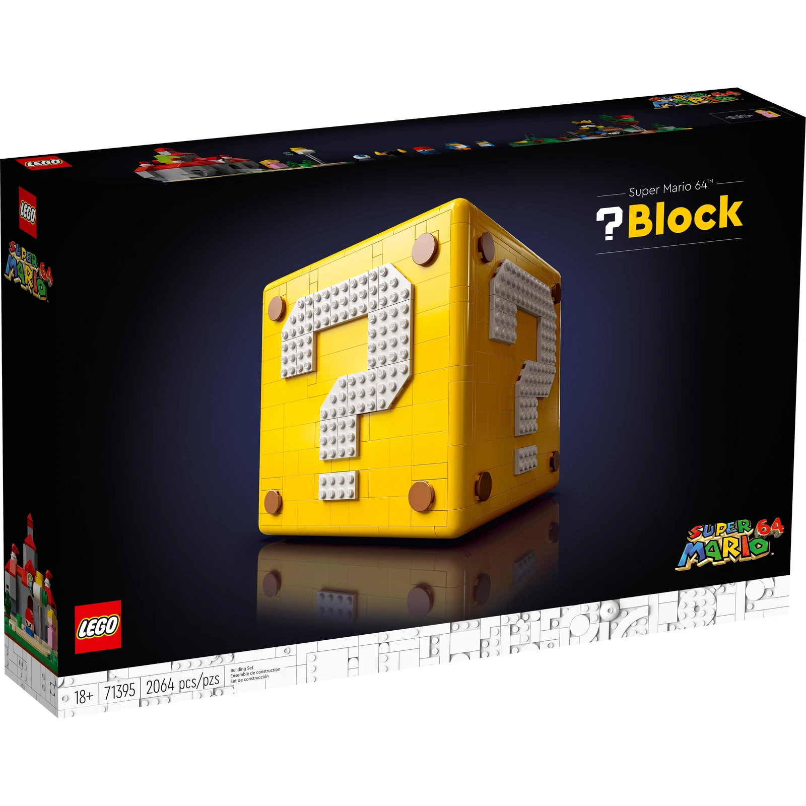 やまっこ LEGO® Super Mario 64™ Question Mark Block 71395 | 🇺🇸 Price