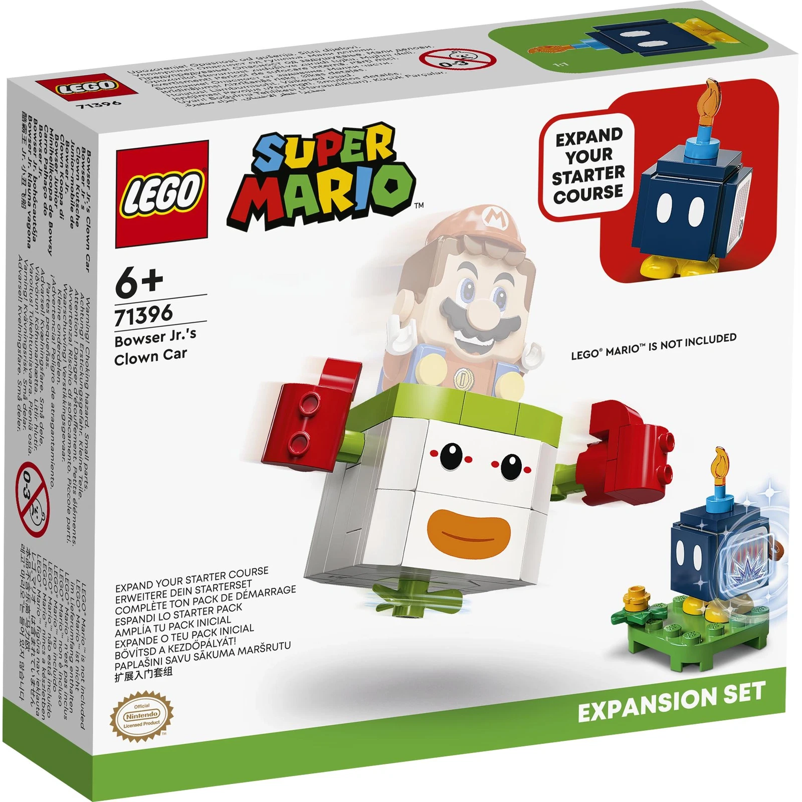LEGO® Super Mario™ Ensemble d'extension La Junior-mobile de Bowser Jr. 71396 (1/16) LEGO® Super Mario™ Ensemble d'extension La Junior-mobile de Bowser Jr. 71396 (1/16)