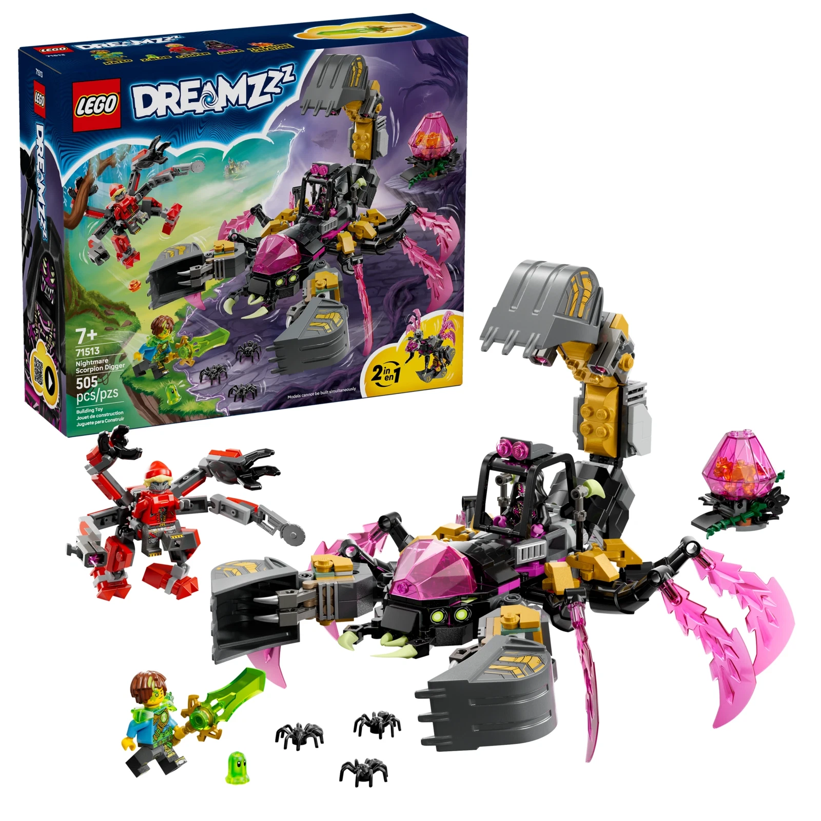 LEGO® DREAMZzz Nightmare Scorpion Digger 71513 (1/10) LEGO® DREAMZzz Nightmare Scorpion Digger 71513 (1/10)