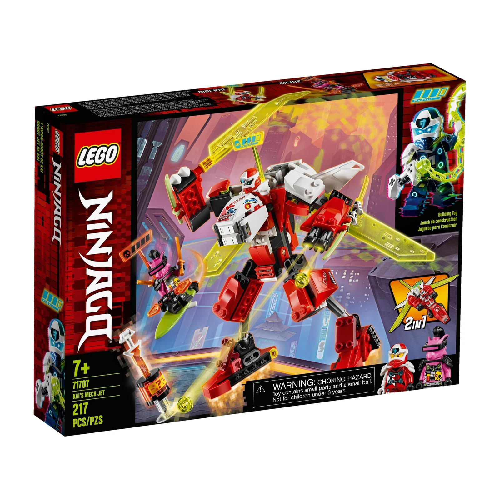 LEGO® NINJAGO Kai's Mech Jet 71707 (1/8) LEGO® NINJAGO Kai's Mech Jet 71707 (1/8)