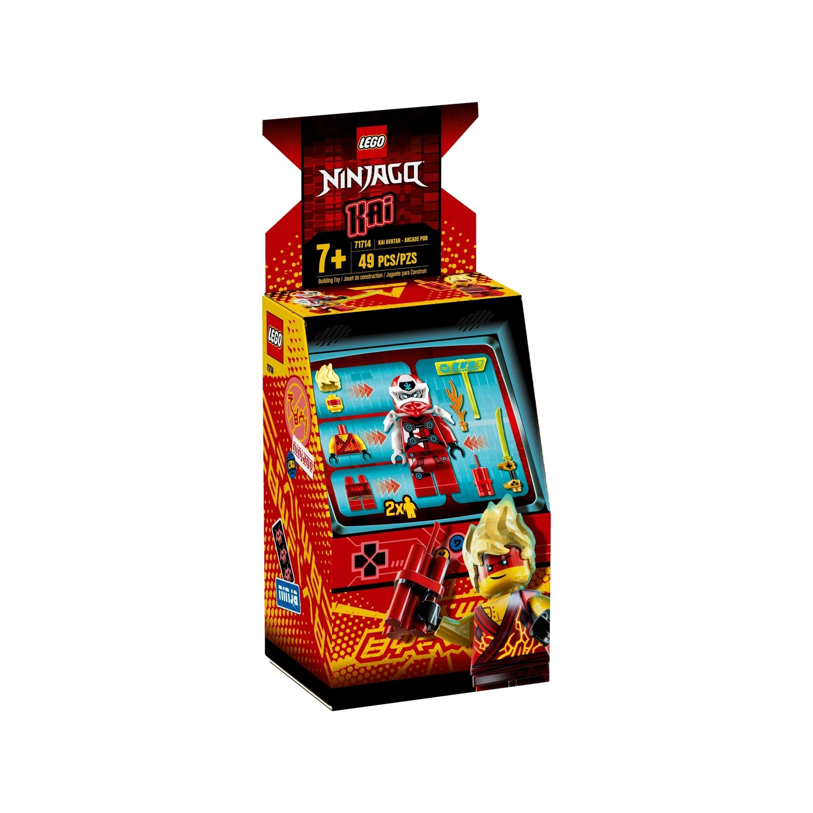 LEGO® NINJAGO Kai Avatar - Arcade Pod 71714 (1/9) LEGO® NINJAGO Kai Avatar - Arcade Pod 71714 (1/9)