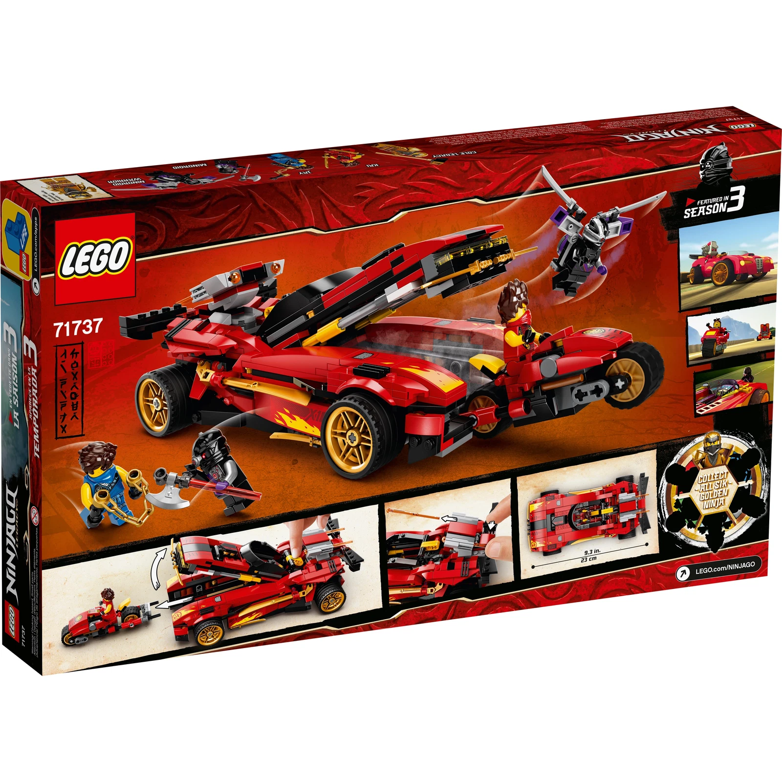 LEGO® X-1 Ninja Charger 71737 | 🇺🇸 Price Comparison