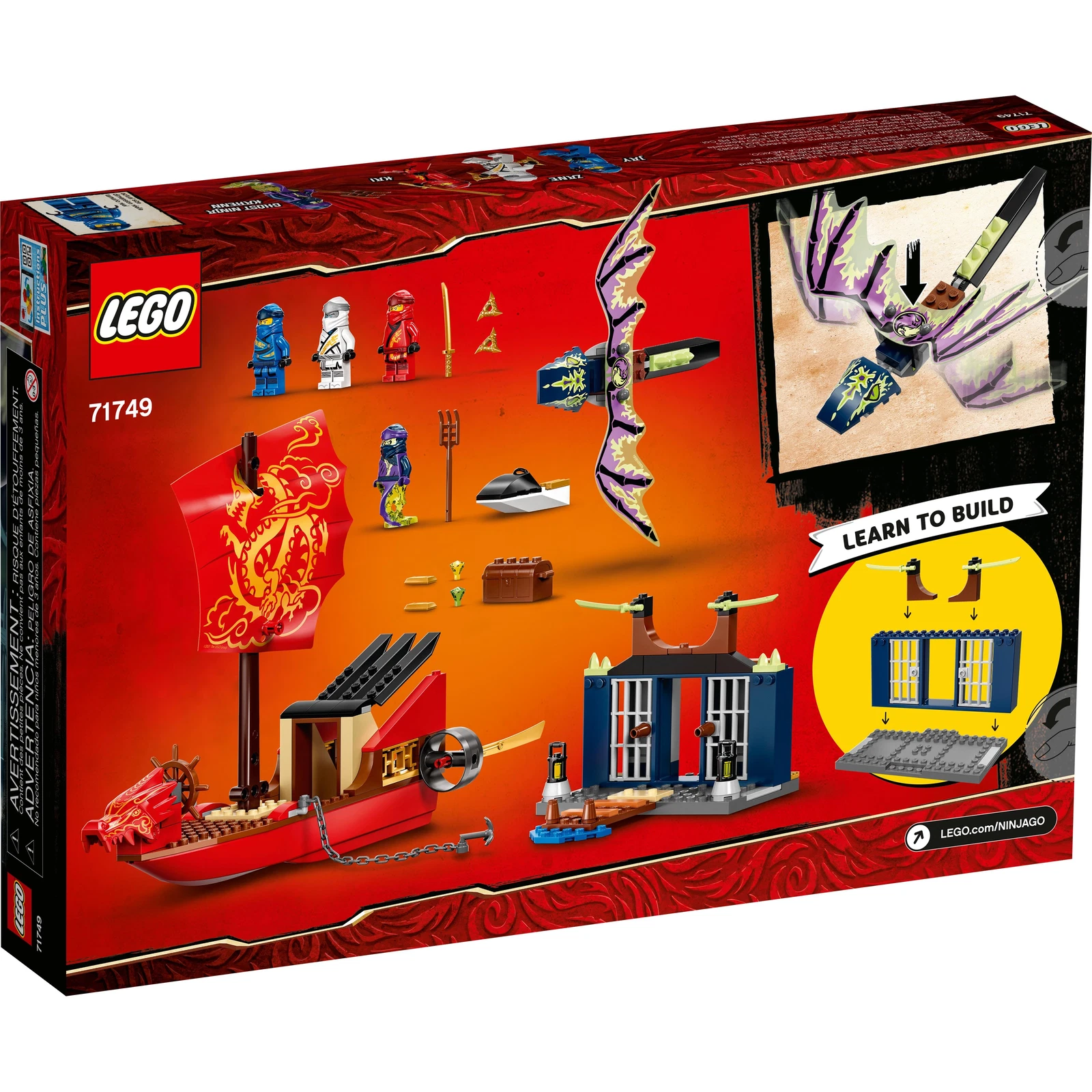 mmページ LEGO® 71749 Final Flight of Destiny's Bounty – market value $67.79
