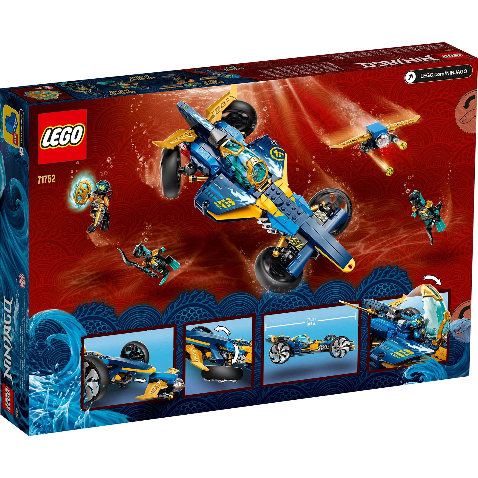 美術品 LEGO® Ninja Sub Speeder 71752 | 🇬🇧 Price Comparison