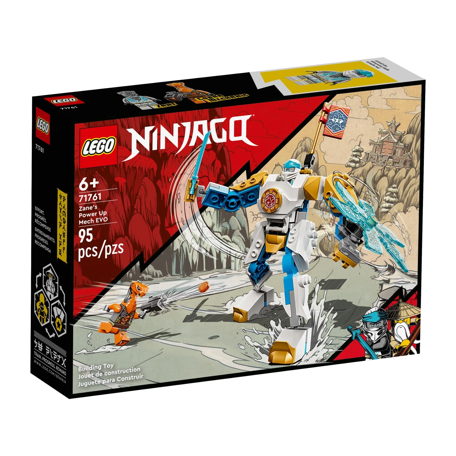LEGO NINJAGO Zane's Power Up Mech EVO • Set 71761 • SetDB