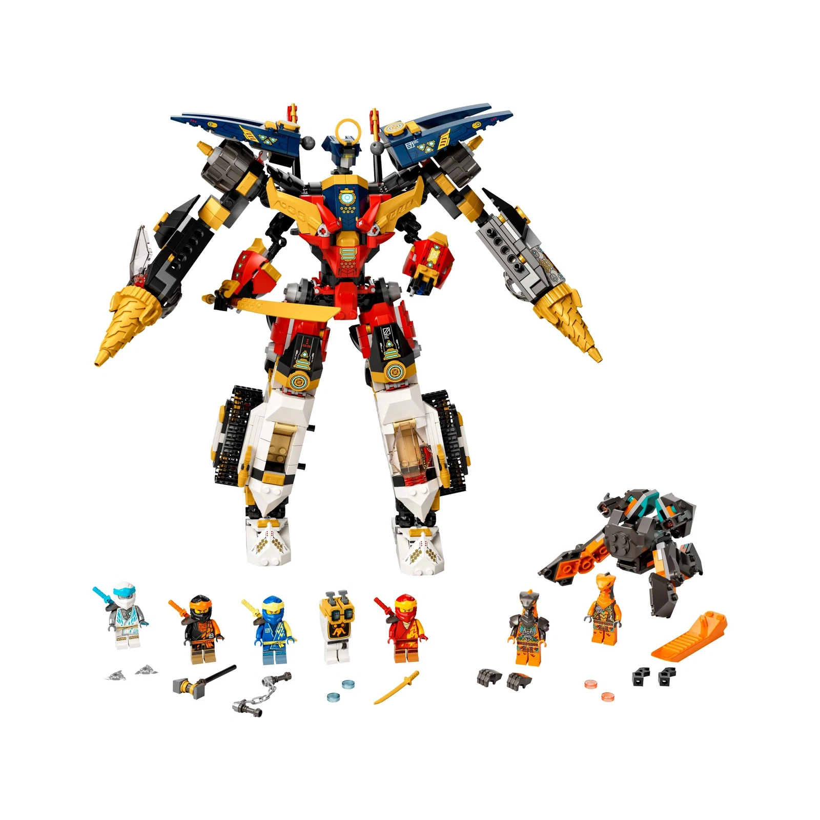 NINJAGO Ninja Ultra Combo Mech high quality 4 in 1 Set 71765