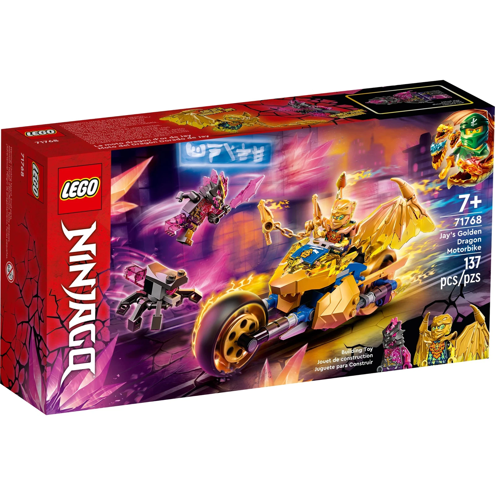 LEGO Jay s Golden Dragon Motorbike 71768 Price Comparison