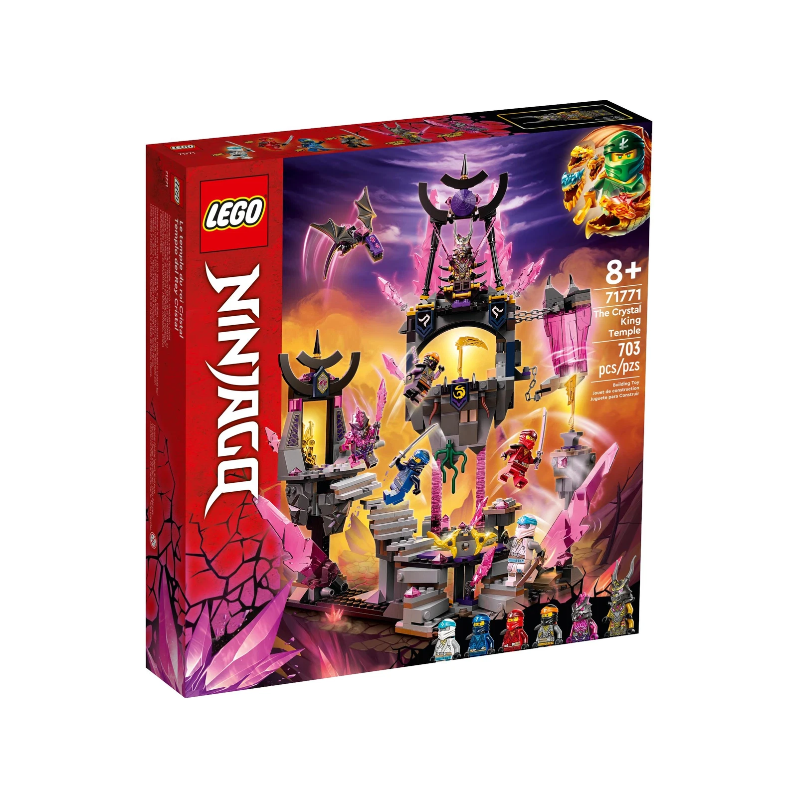 LEGO® NINJAGO The Crystal King Temple 71771 (1/10) LEGO® NINJAGO The Crystal King Temple 71771 (1/10)