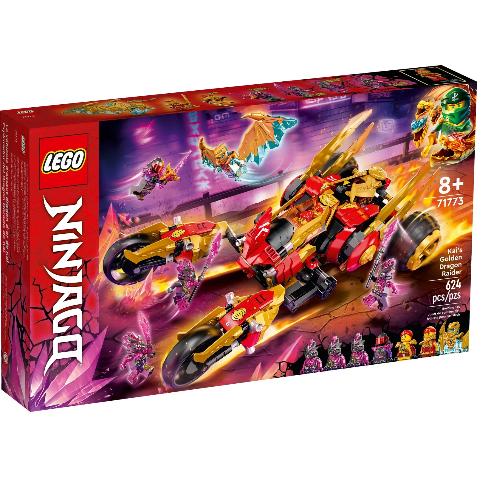 レゲエレコード　180枚 LEGO® Kai's Golden Dragon Raider 71773 | 🇺🇸 Price Comparison