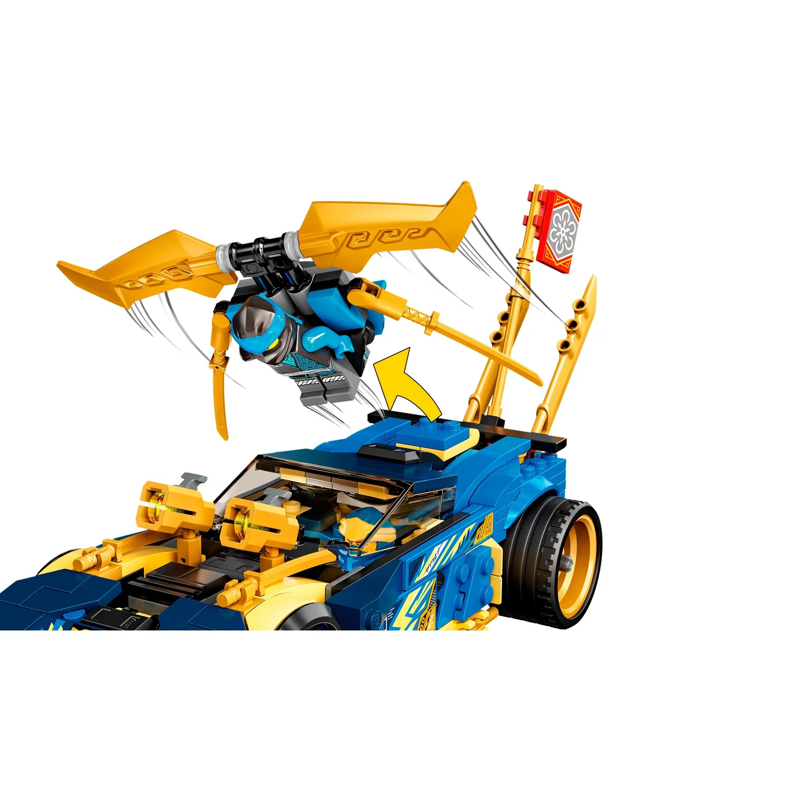 トイガン jay Amazon.com: LEGO Ninjago Jay ZX Minifigure with Armor and