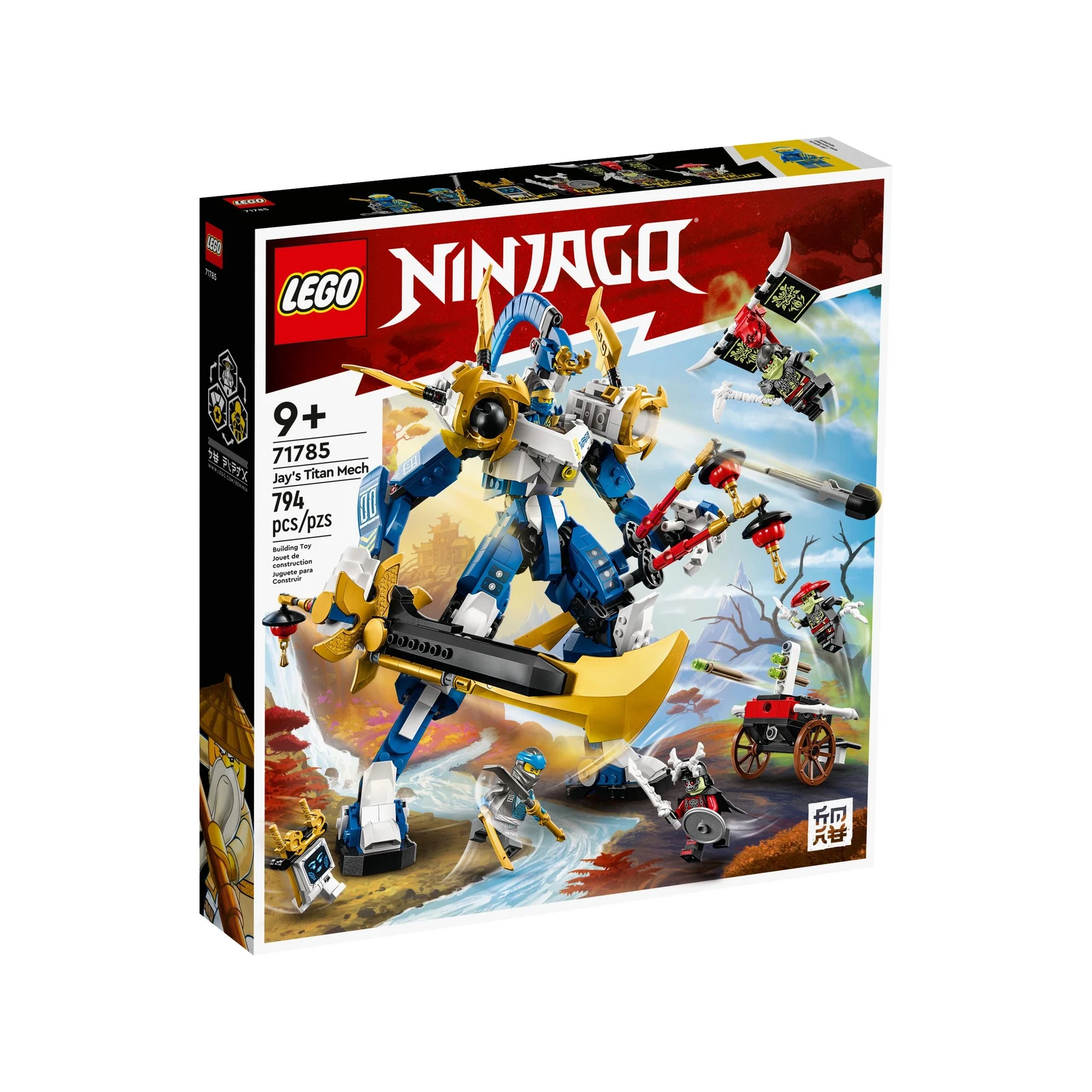 NINJAGO Jay’s Titan Mech Action Figure Battle Toy 71785 outlet