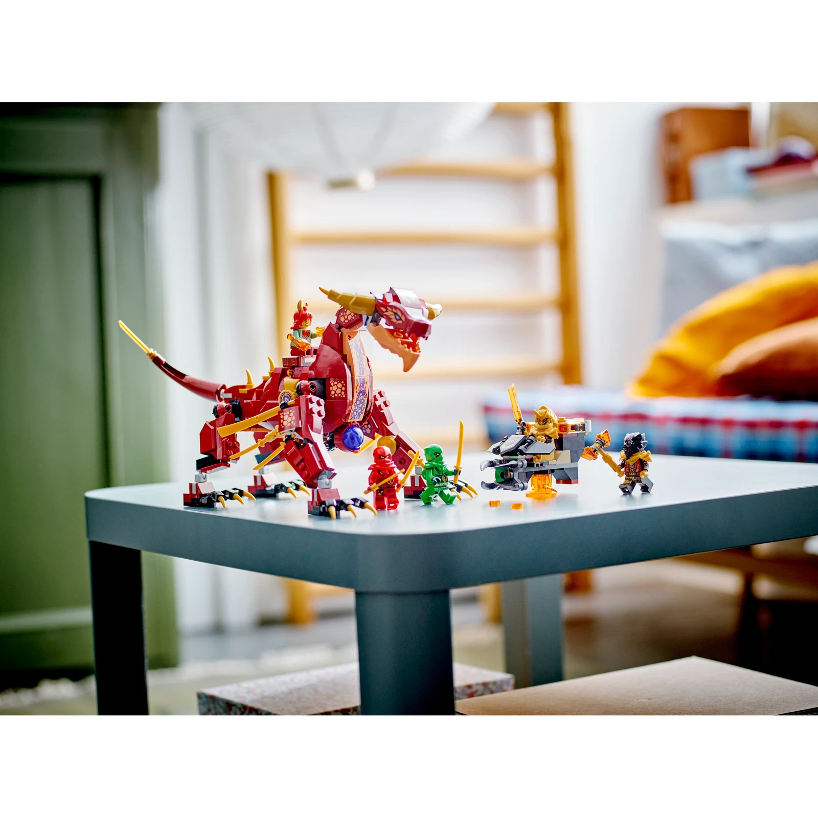 LEGO® 71793 Heatwave Transforming Lava Dragon – market value $49.79