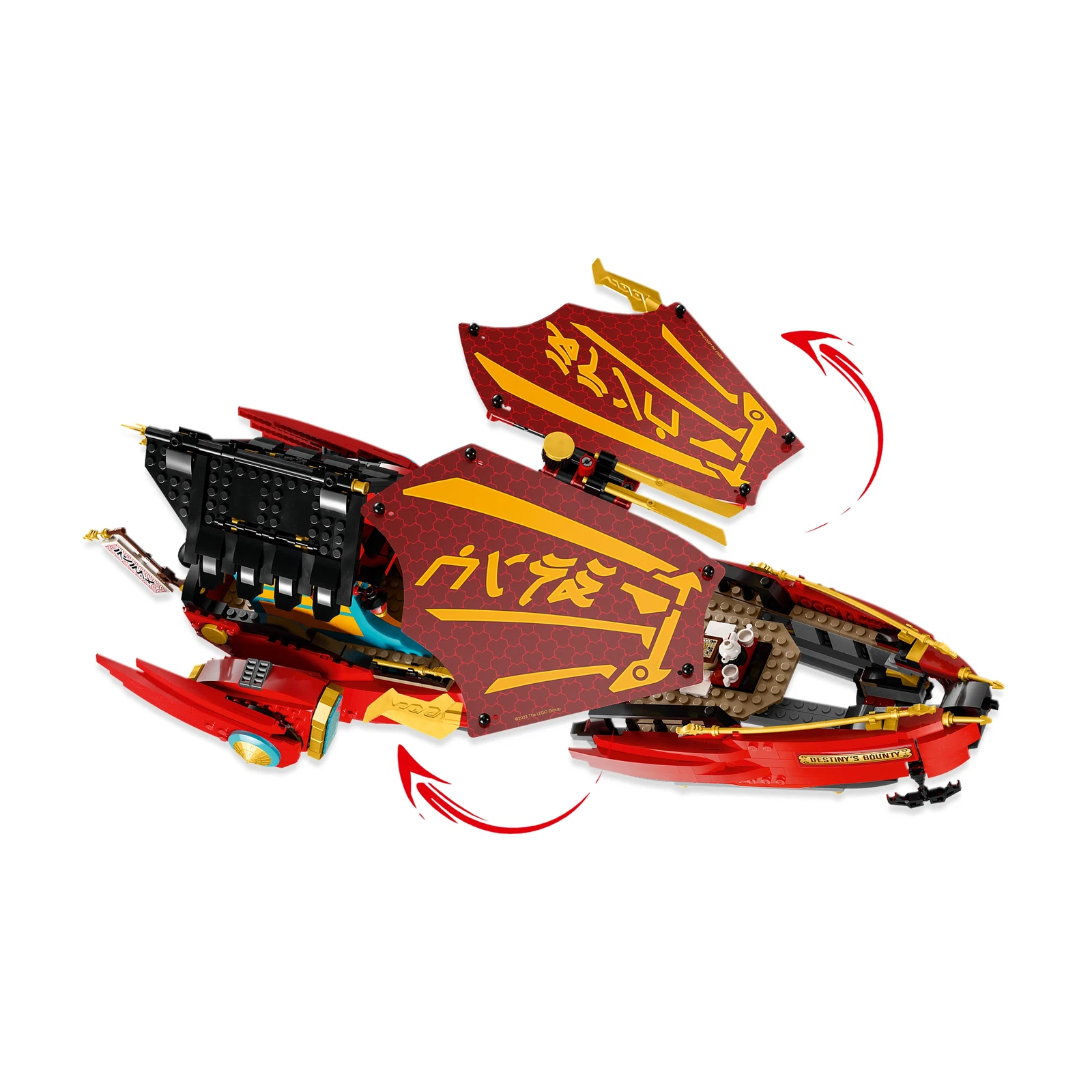 Brickset Lego Ninjago 70638 Katana V11 LEGO® Destiny S Bounty Race