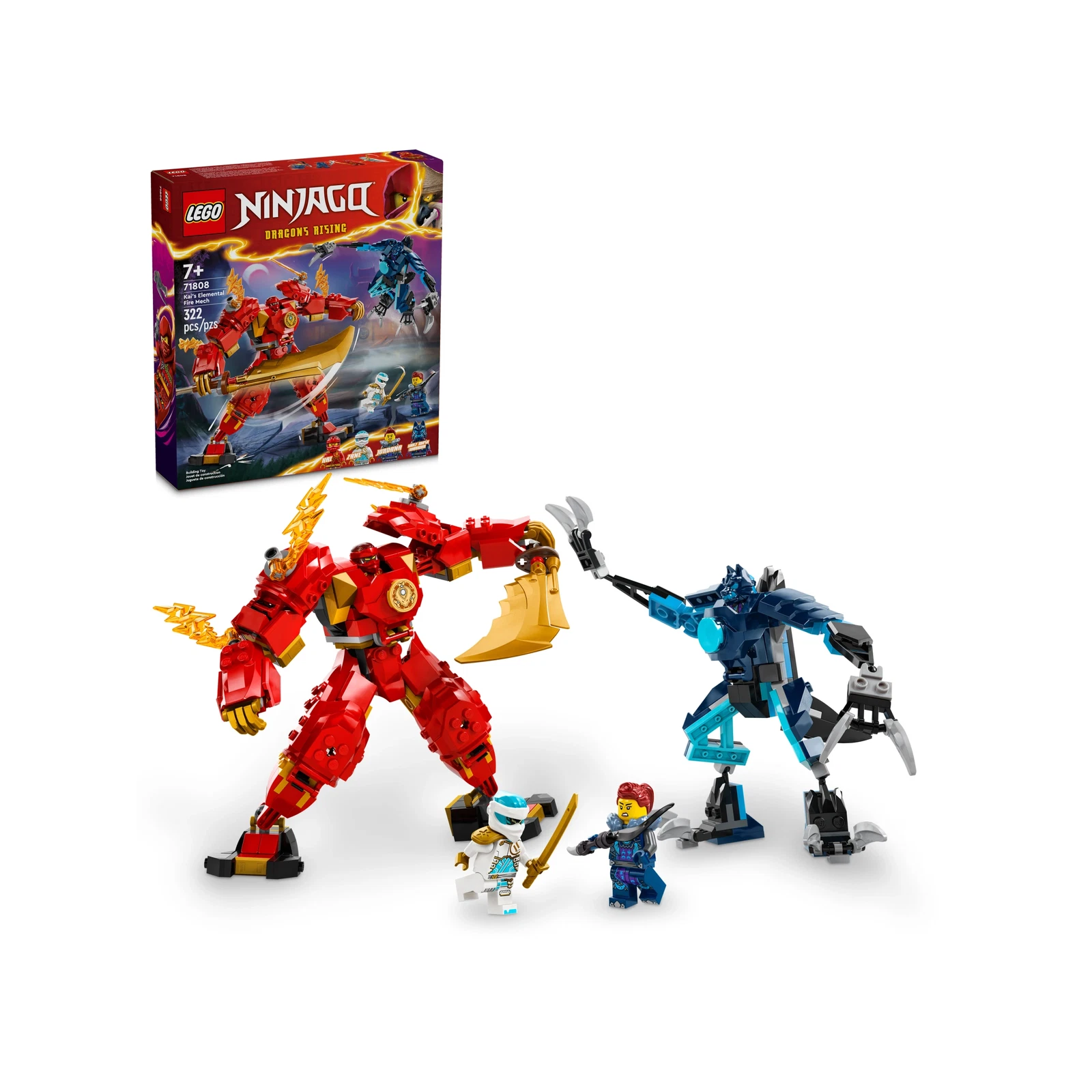 LEGO® NINJAGO® Kais Feuermech 71808 (1/8) LEGO® NINJAGO® Kais Feuermech 71808 (1/8)