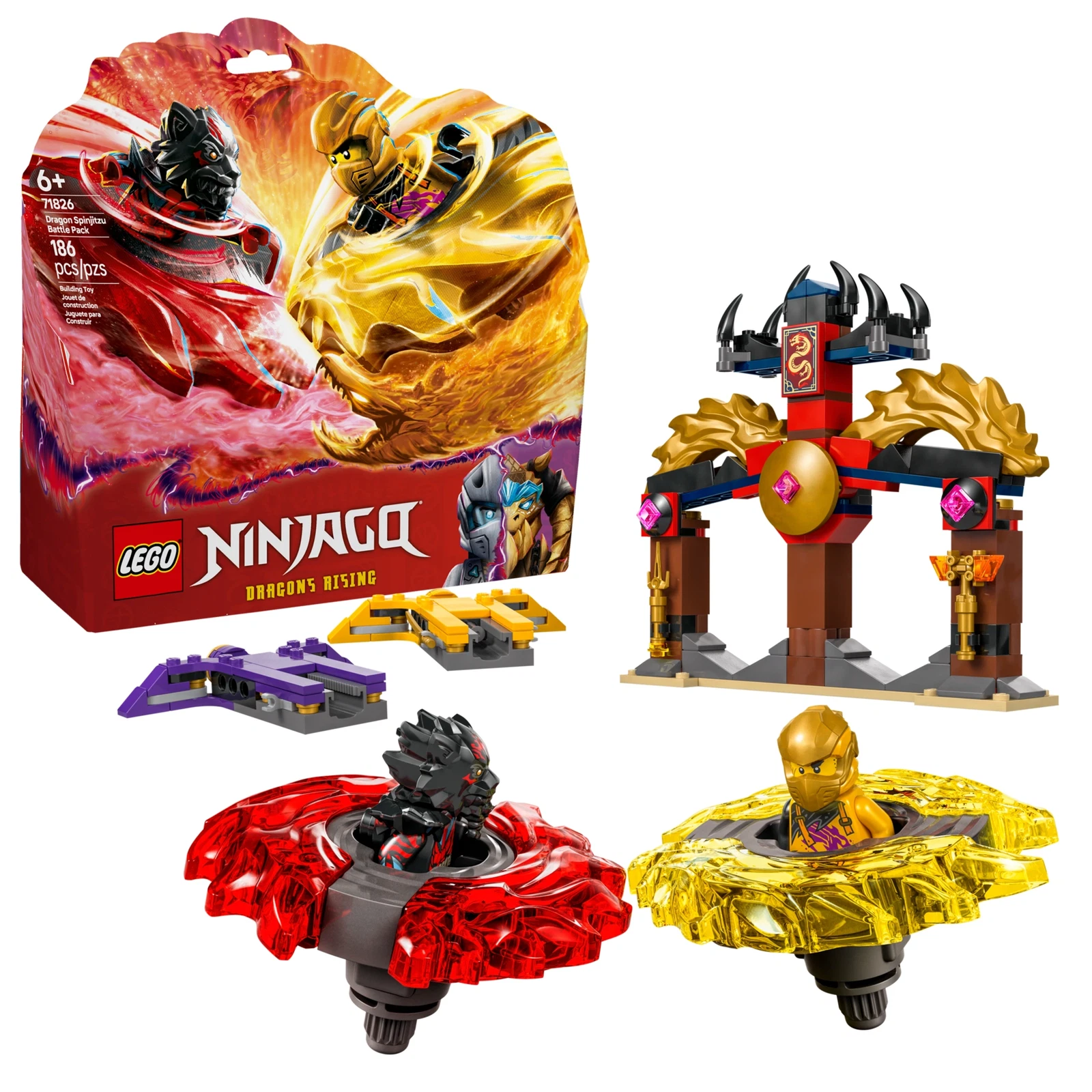 LEGO® NINJAGO® Drachen-Spinjitzu Battle Pack 71826 (1/9) LEGO® NINJAGO® Drachen-Spinjitzu Battle Pack 71826 (1/9)