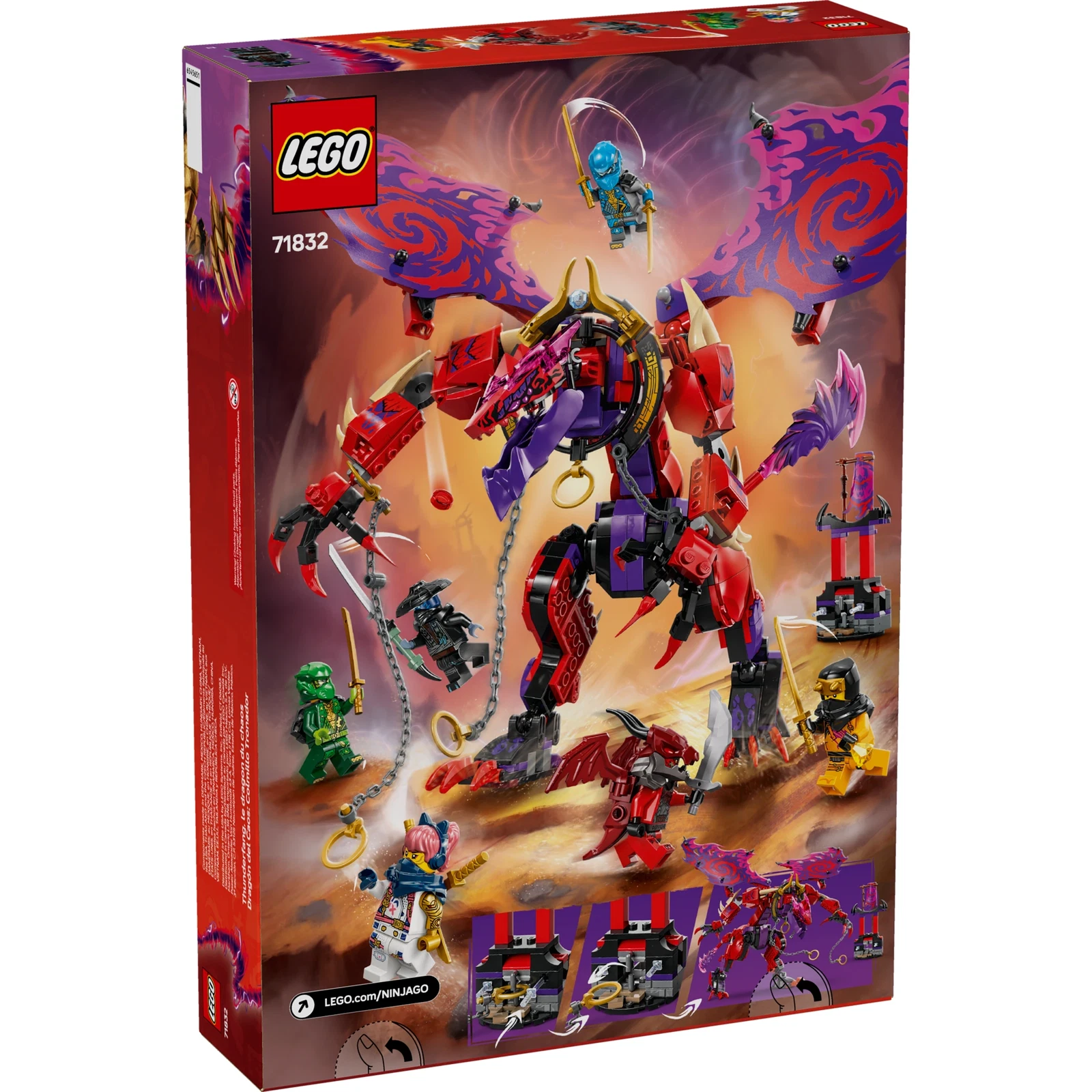 サベージSS LEGO® Thunderfang Dragon of Chaos 71832 | 🇺🇸 Price Comparison