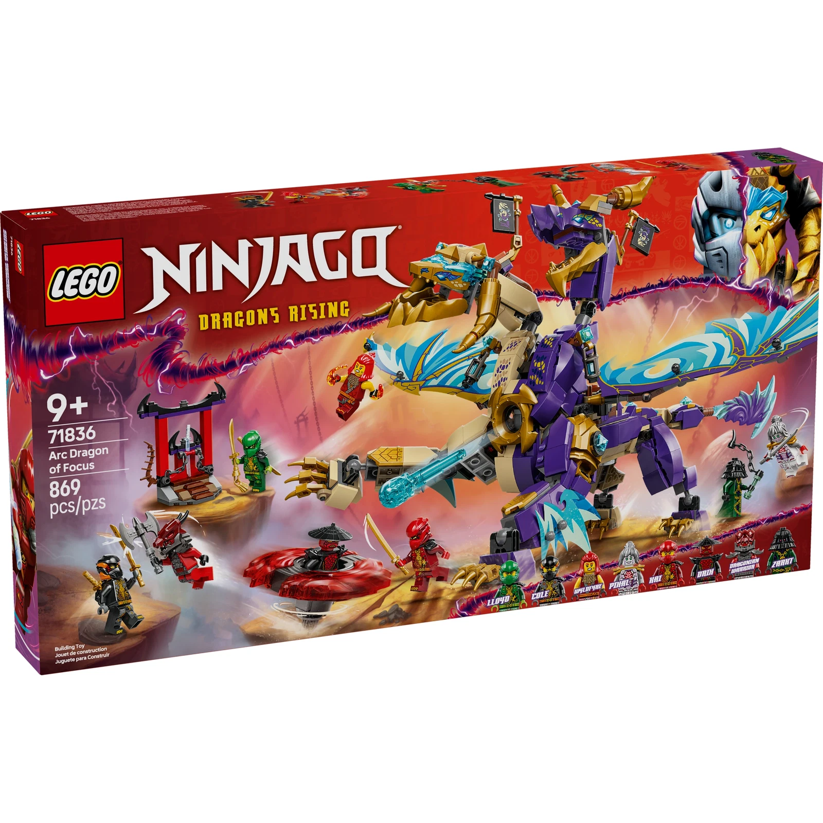 LEGO® 71836 Arc Dragon of Focus – Value & Price History