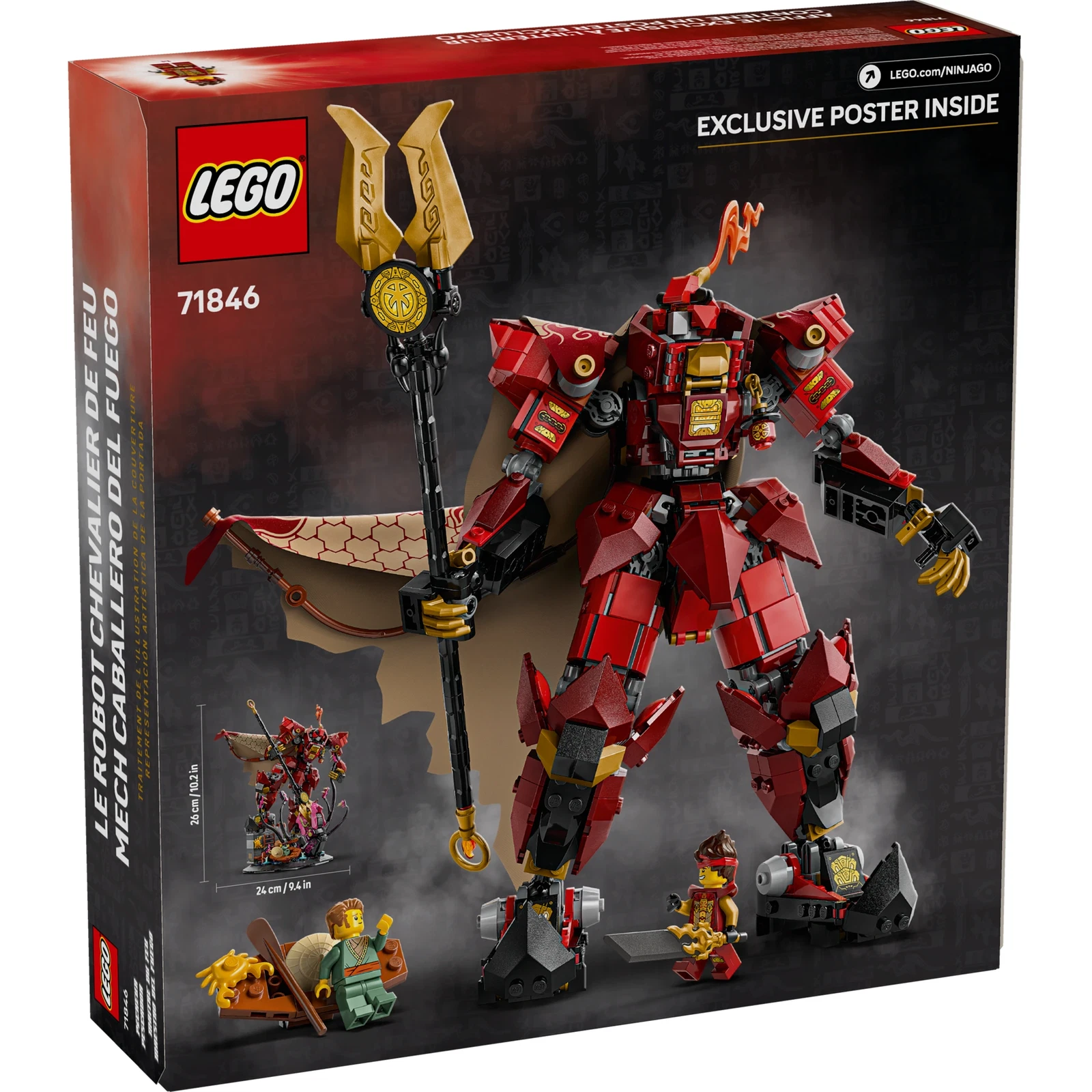 LEGO® 71846 The Fire Knight Mech – Value & Price History