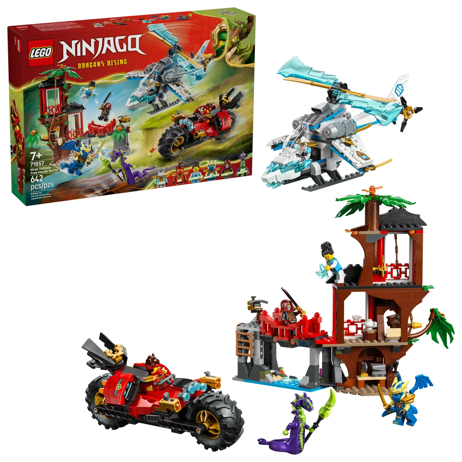 LEGO® NINJAGO® Showdown am Baumhaus mit dem Ninja-Bike 71857 (1/11) LEGO® NINJAGO® Showdown am Baumhaus mit dem Ninja-Bike 71857 (1/11)