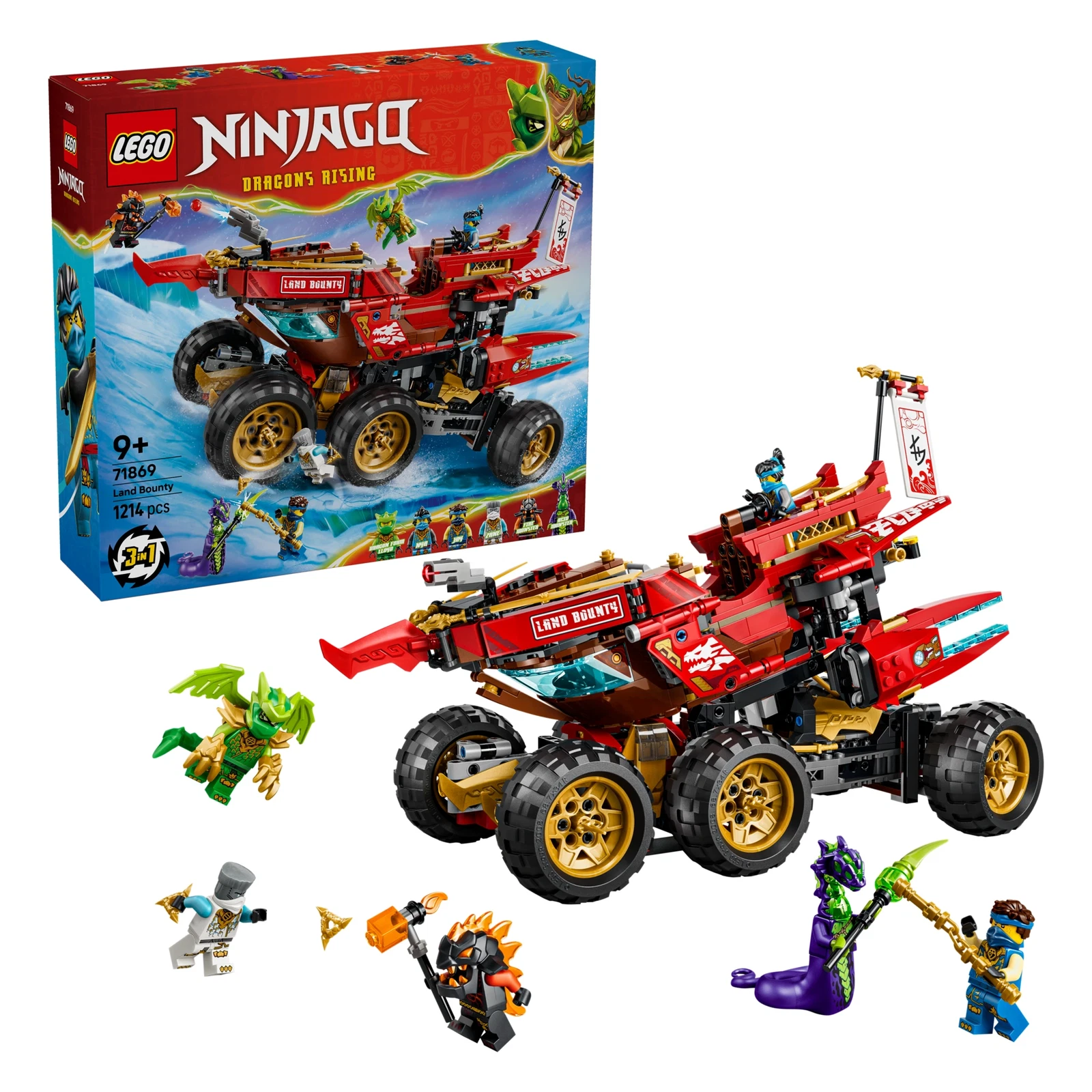 LEGO® NINJAGO Land Bounty 71869 (1/13) LEGO® NINJAGO Land Bounty 71869 (1/13)